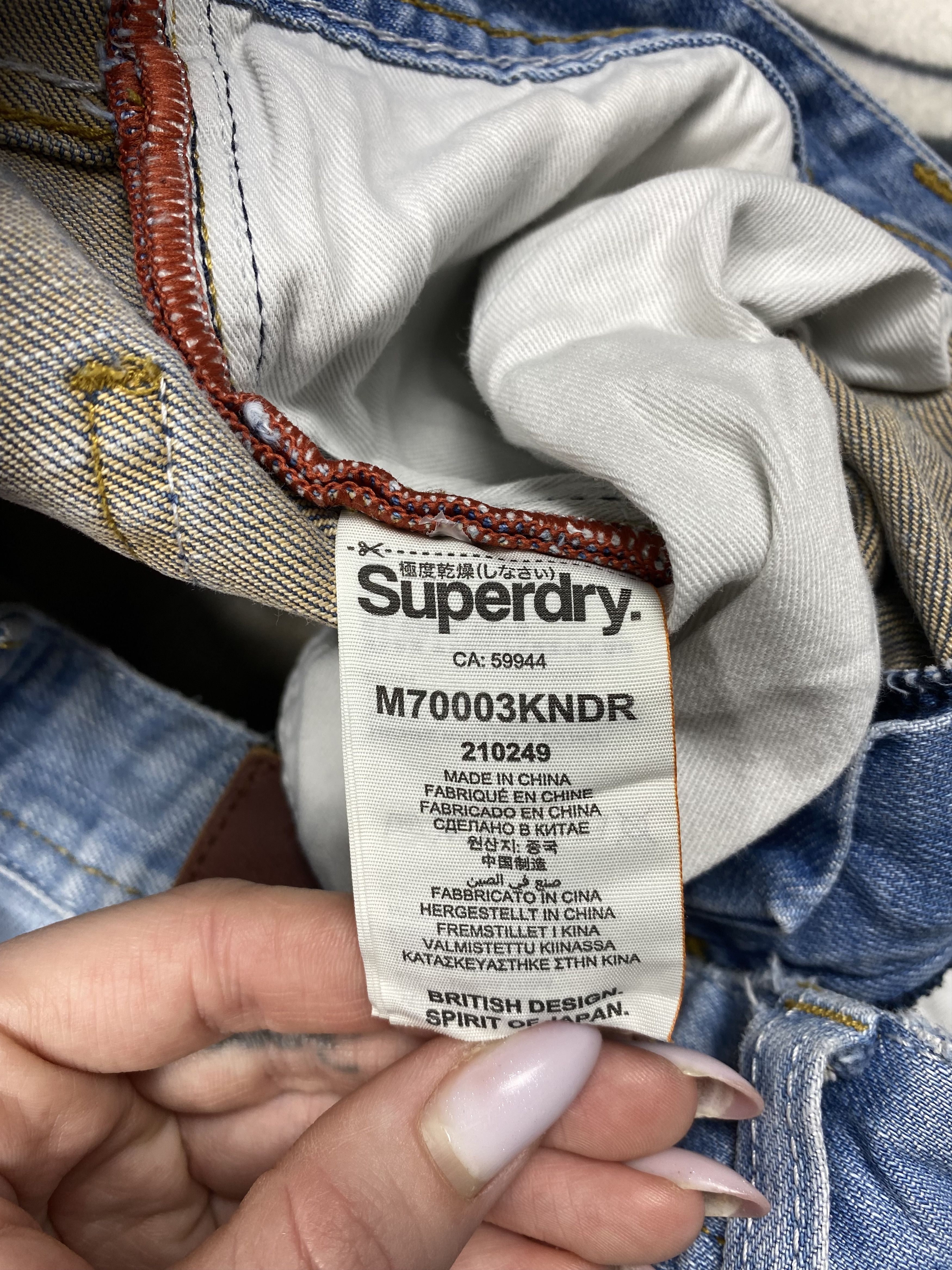 Superdry Superdry Vintage Denim Pants Jeans Size US 30 / EU 46 - 9 Thumbnail