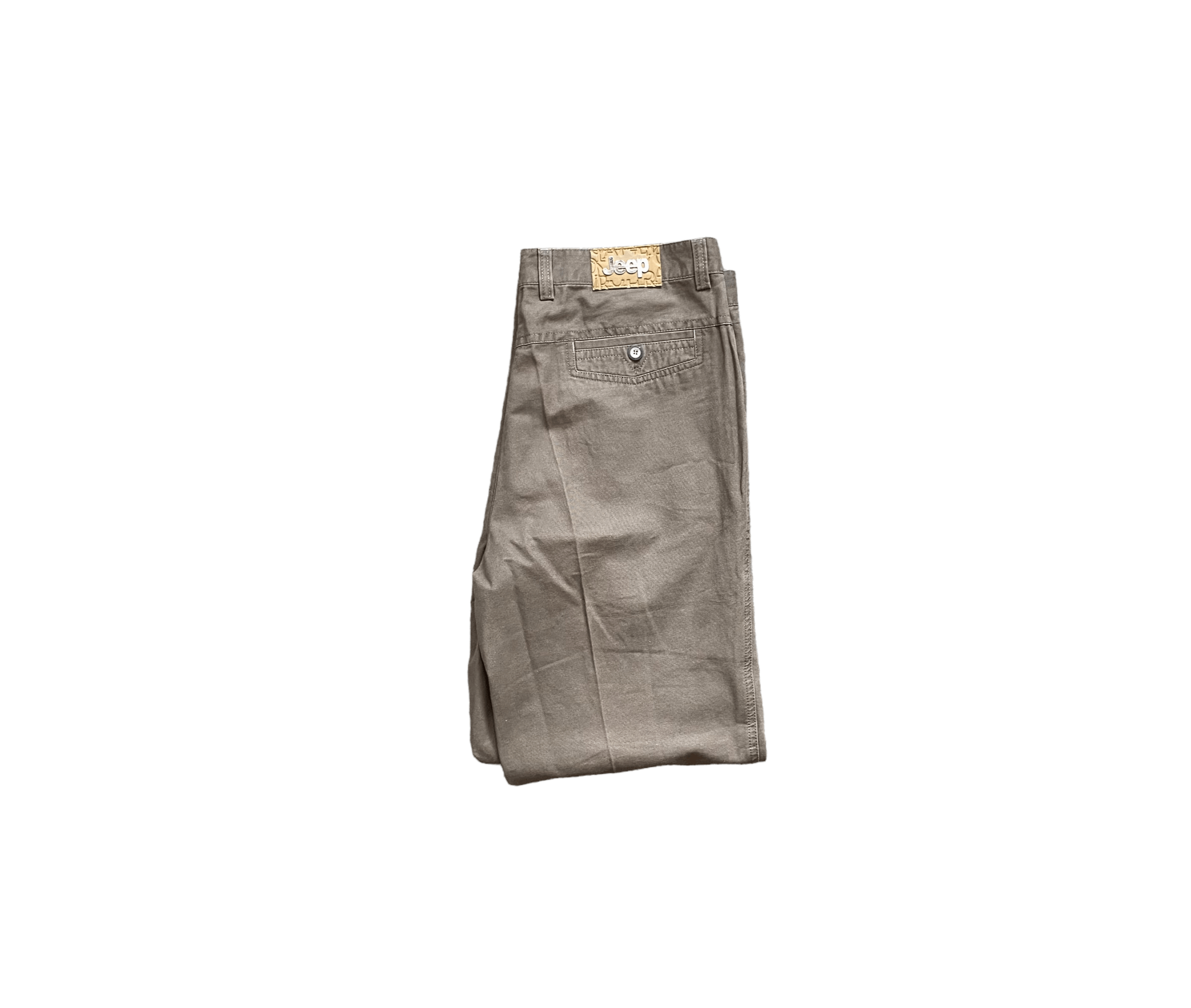 Jeep × Vintage 16. JEEP vintage brown denim pants, size 36 Size US 36 / EU 52 - 1 Thumbnail