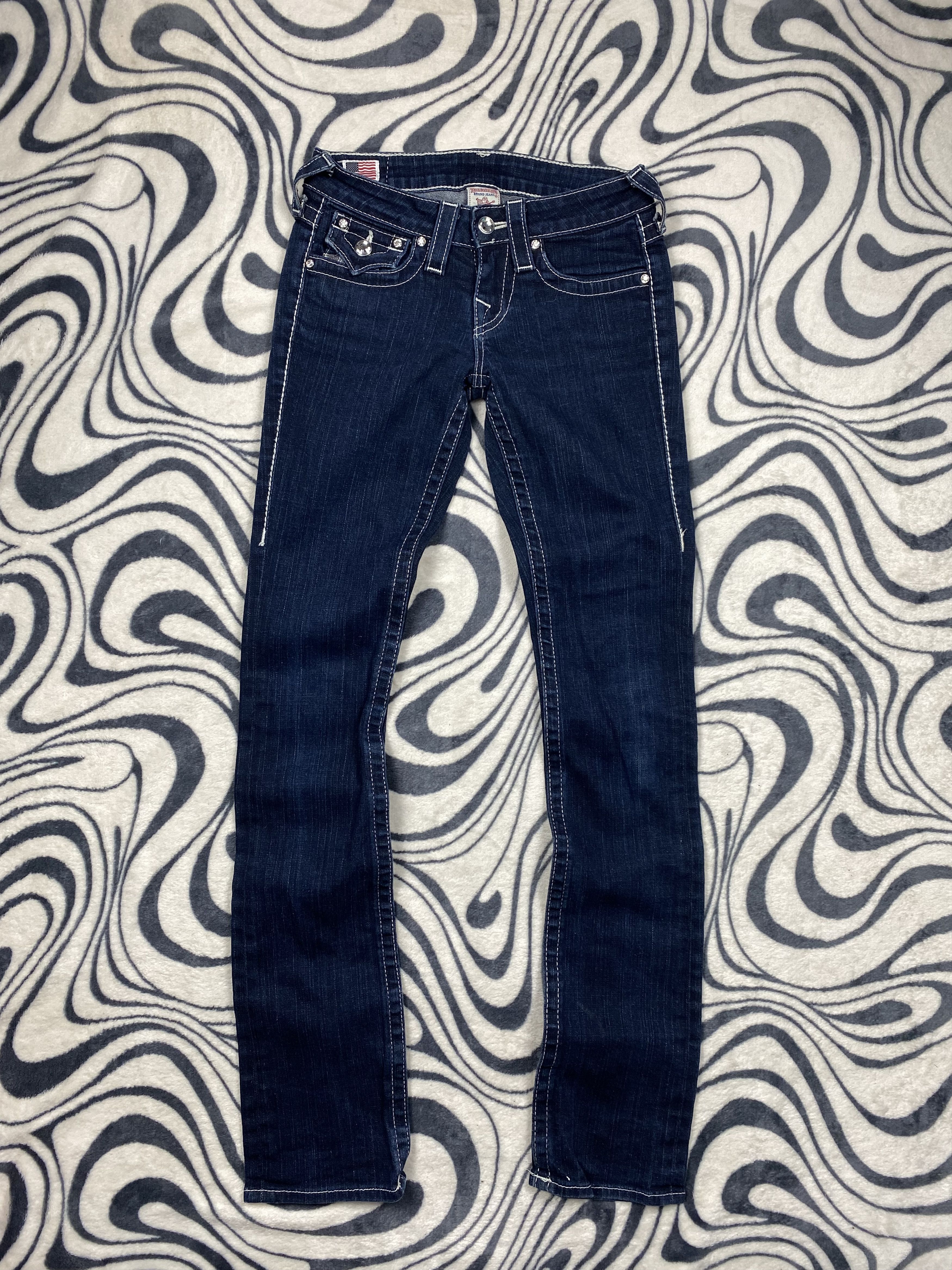 True Religion True Religion Womens Denim Pants Jeans Size 25" / US 0 / IT 36 - 4 Thumbnail