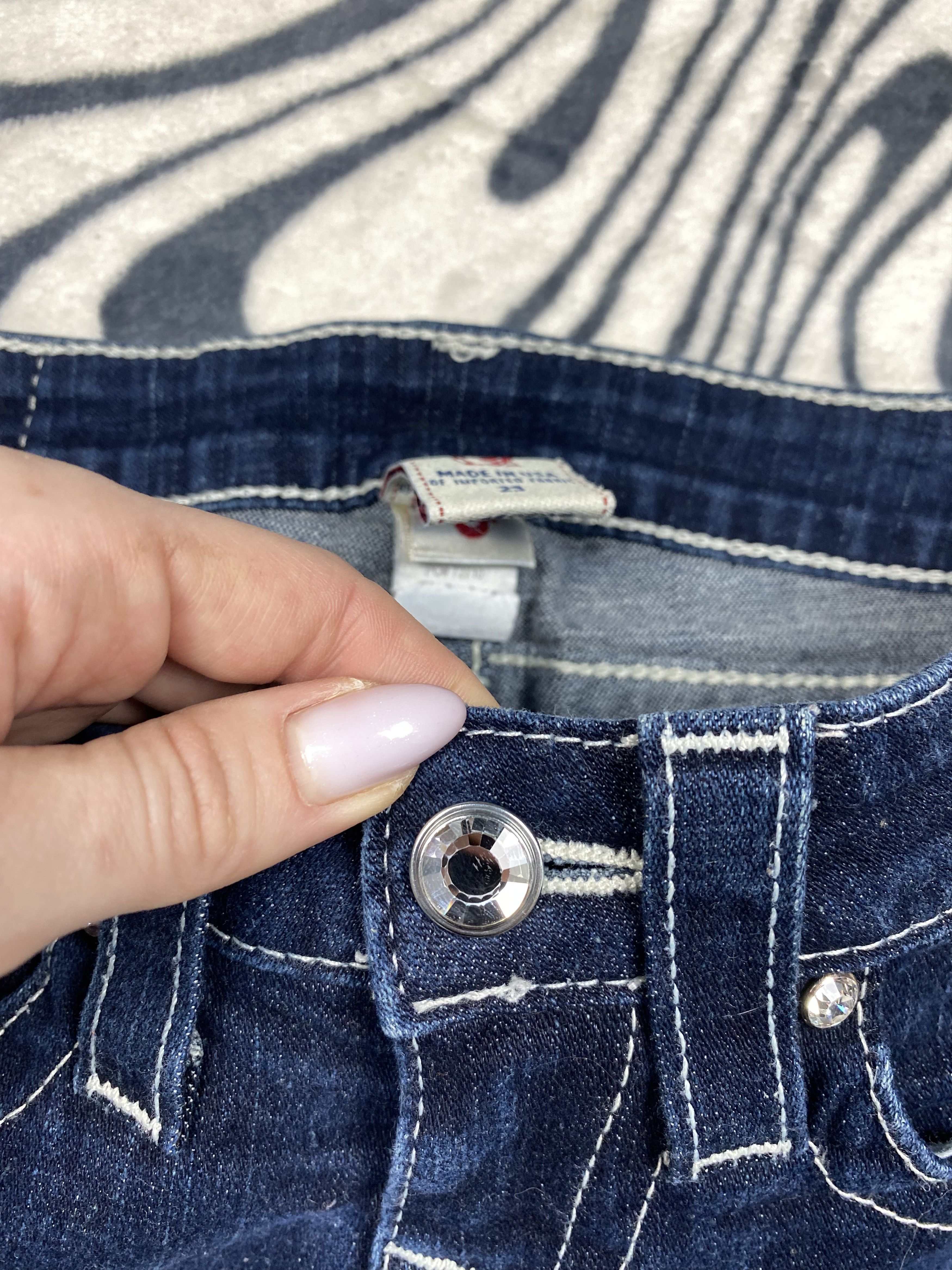 True Religion True Religion Womens Denim Pants Jeans Size 25" / US 0 / IT 36 - 6 Thumbnail