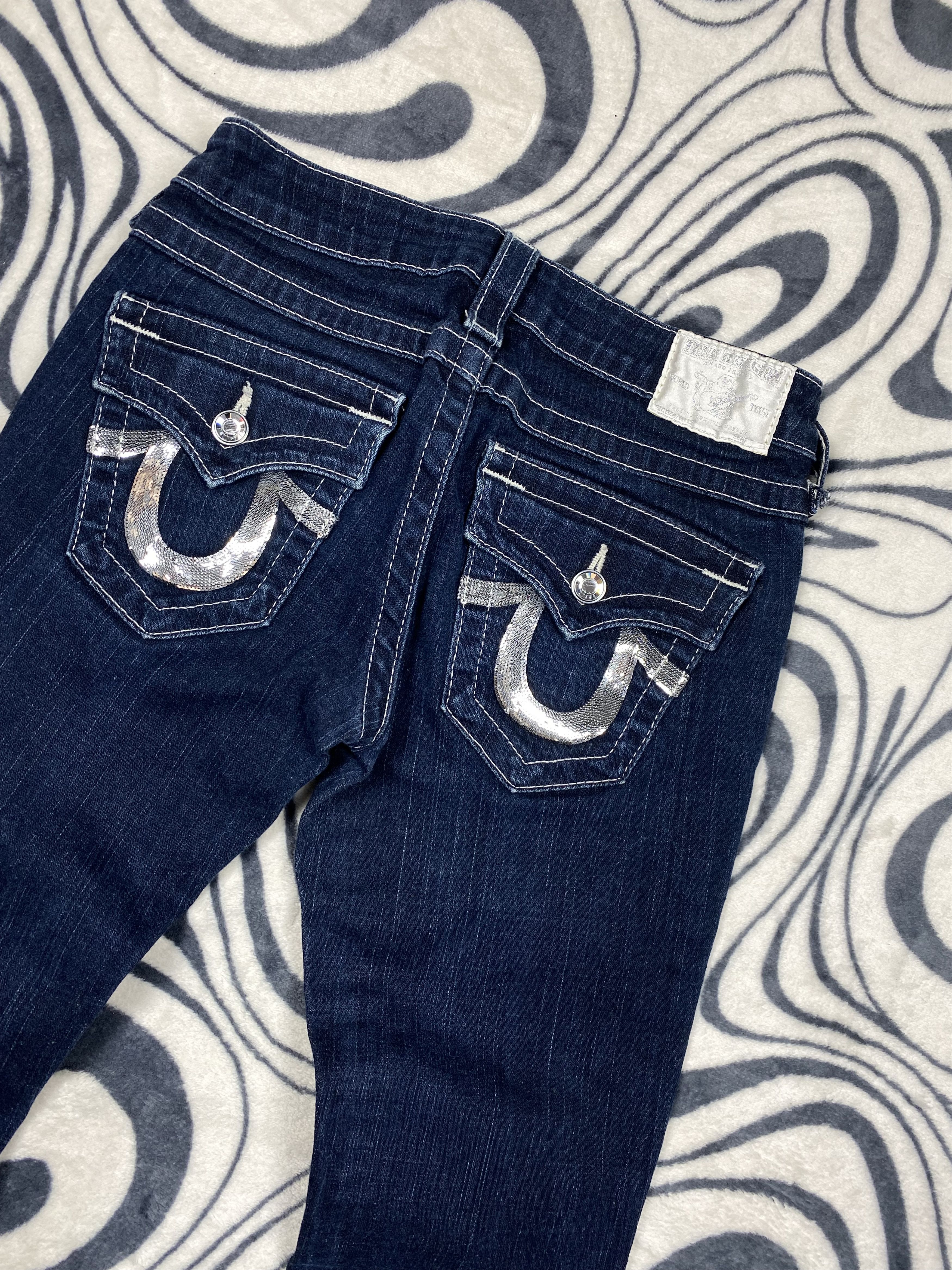 True Religion True Religion Womens Denim Pants Jeans Size 25" / US 0 / IT 36 - 2 Thumbnail