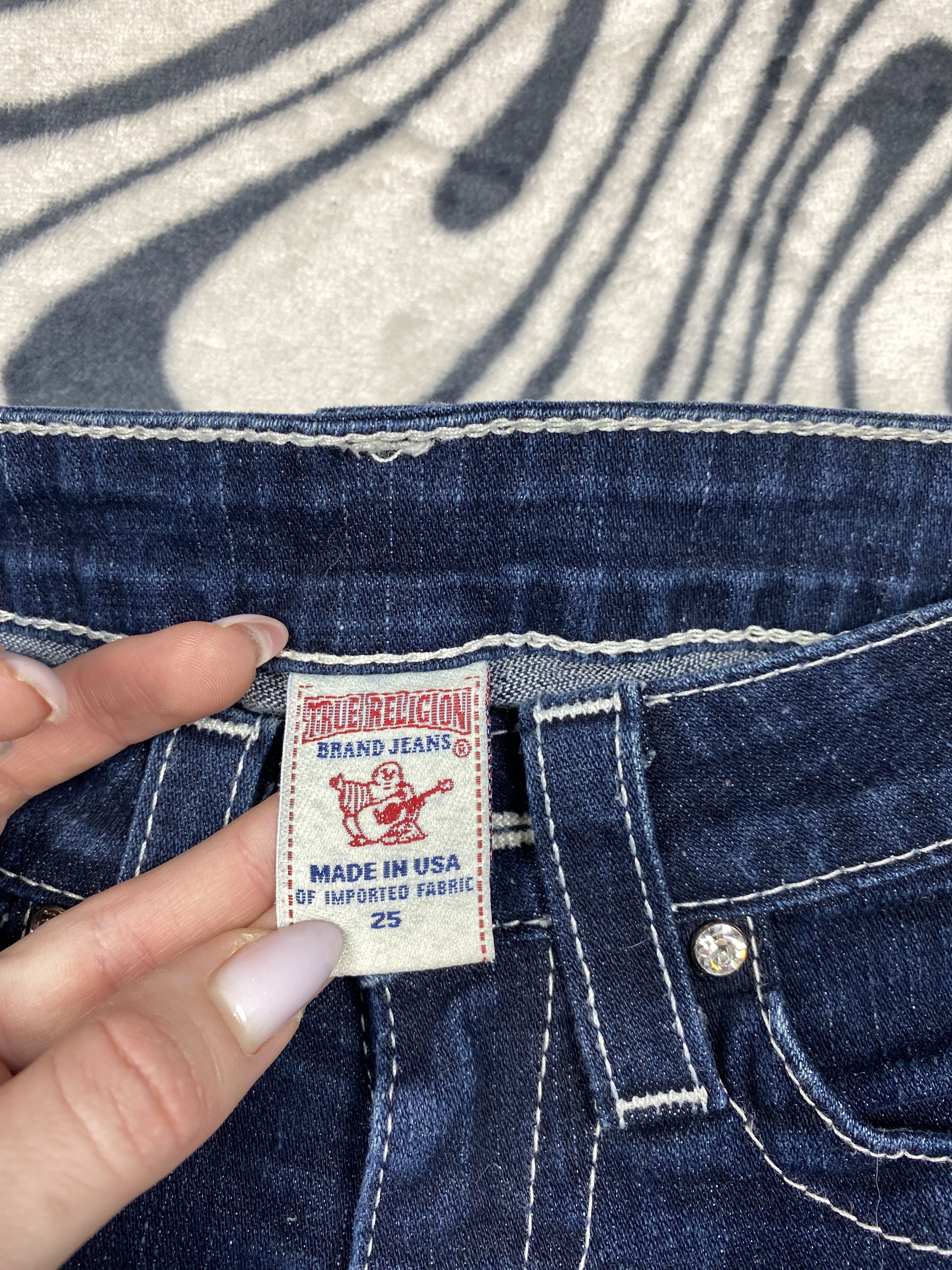 True Religion True Religion Womens Denim Pants Jeans Size 25" / US 0 / IT 36 - 8 Thumbnail