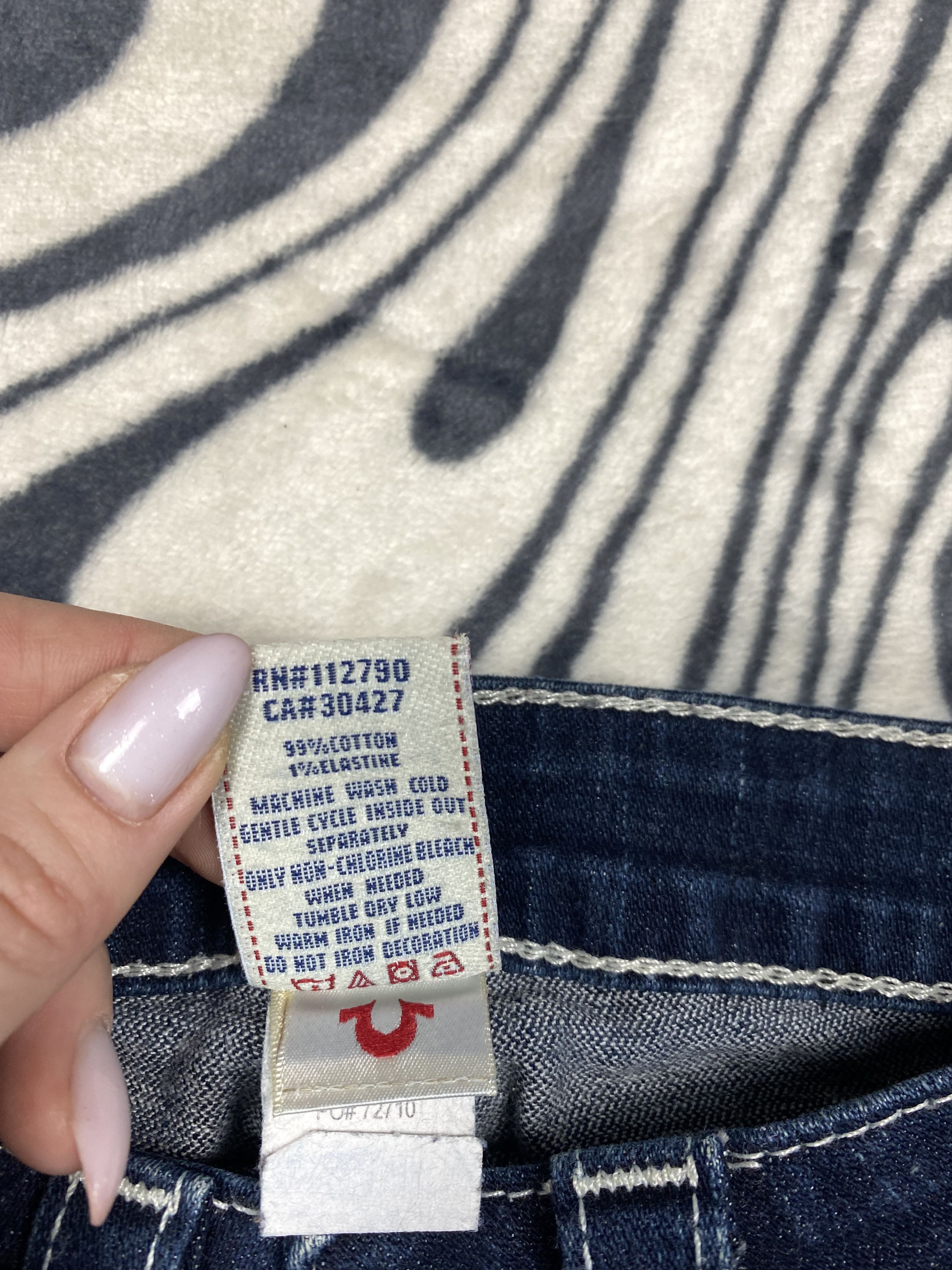 True Religion True Religion Womens Denim Pants Jeans Size 25" / US 0 / IT 36 - 9 Thumbnail