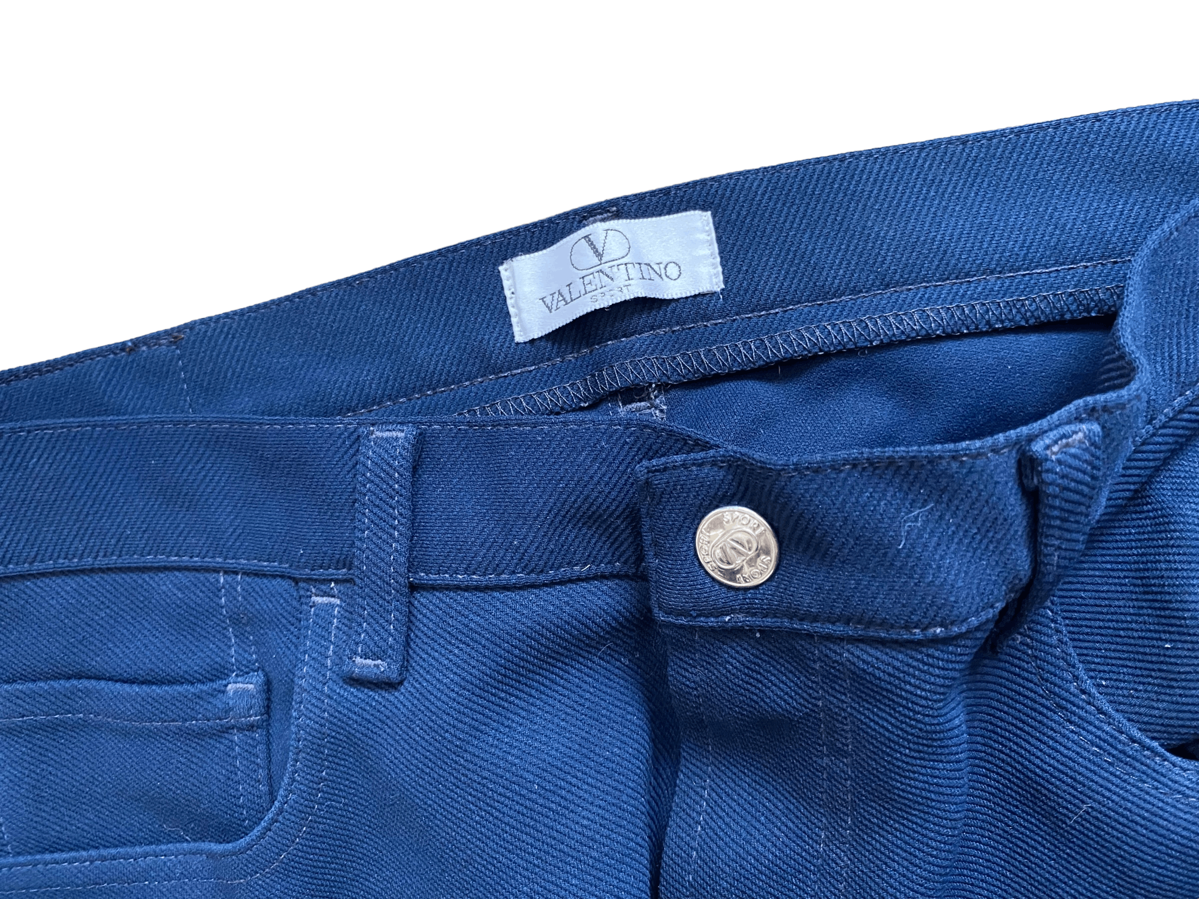 Valentino Valentino Garavani PA blue trousers, size 52 Size US 36 / EU 52 - 5 Thumbnail