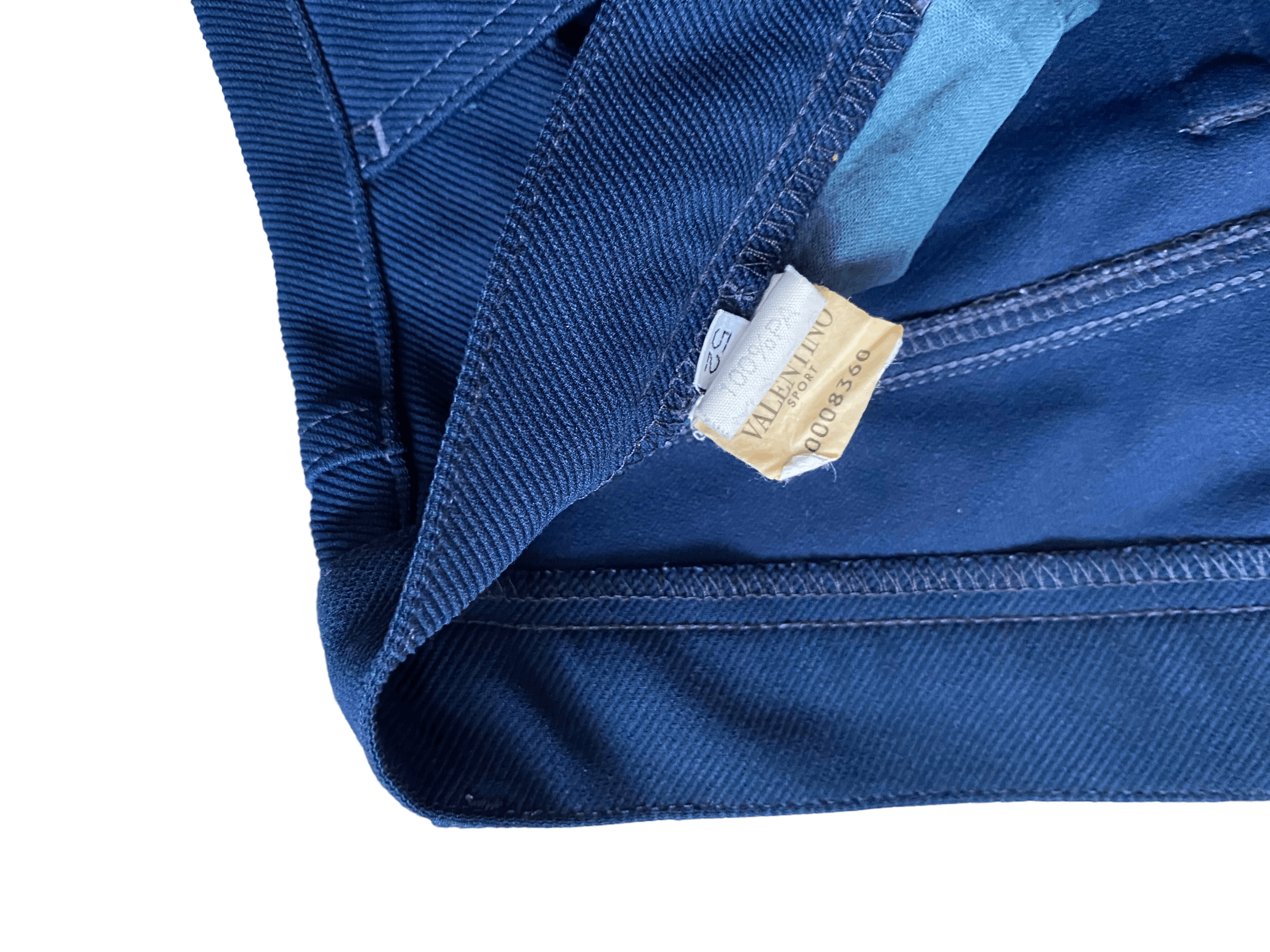 Valentino Valentino Garavani PA blue trousers, size 52 Size US 36 / EU 52 - 3 Thumbnail