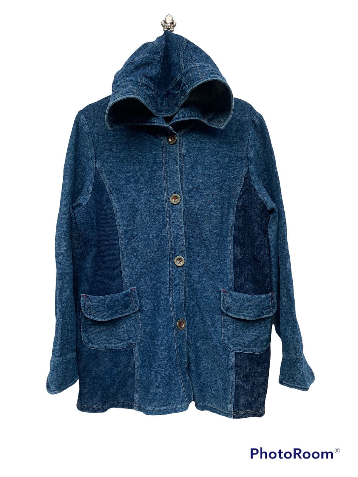 Japanese Brand JAPANESE BRAND HOODIES BUTTON DOWN JACKET Size US L / EU 52-54 / 3 - 1 Thumbnail