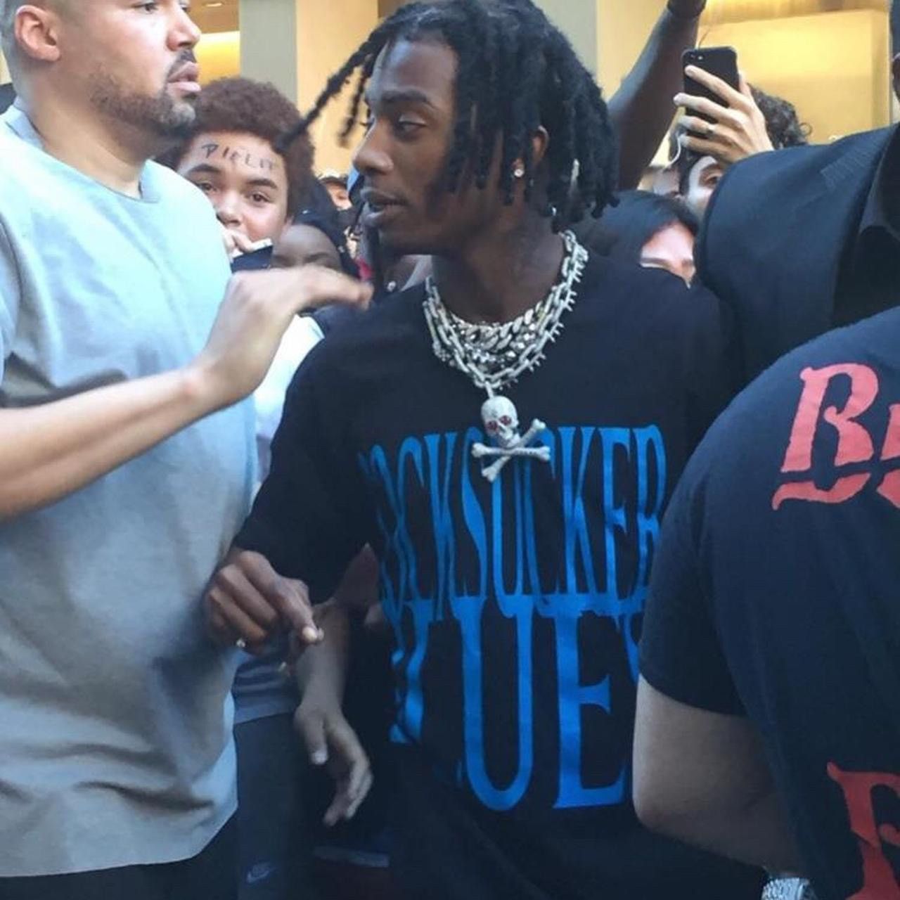 AWGE Playboi Carti Sucker Blues Tee Size US XL / EU 56 / 4 - 6 Thumbnail
