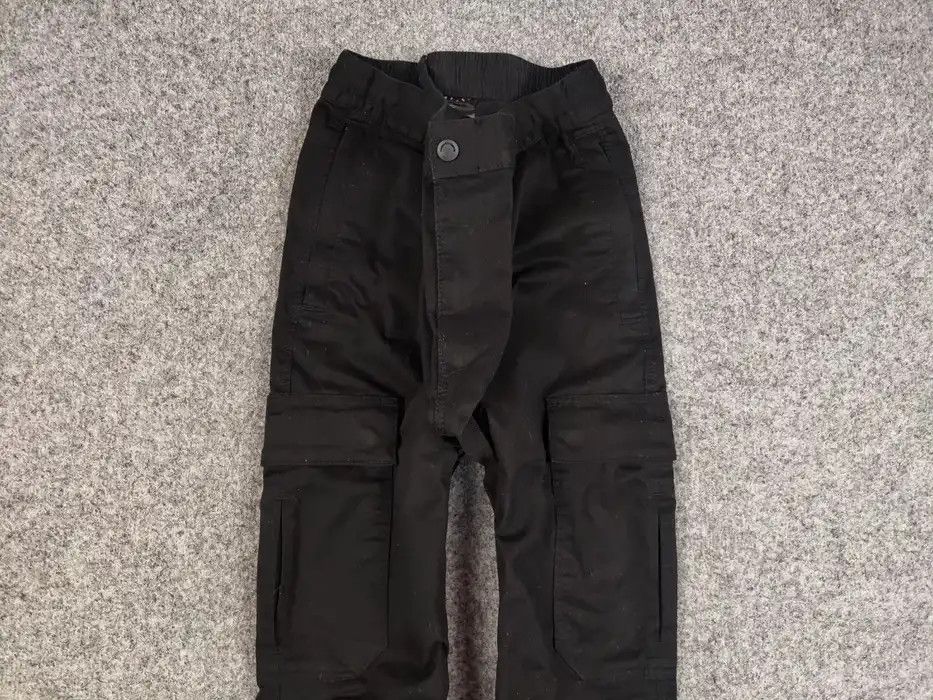 Japanese Brand Vintage 90's Cargo Pants Travis Scott Japan Black Hype Size US 36 / EU 52 - 3 Thumbnail