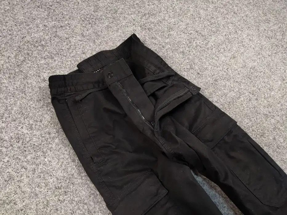 Japanese Brand Vintage 90's Cargo Pants Travis Scott Japan Black Hype Size US 36 / EU 52 - 8 Thumbnail
