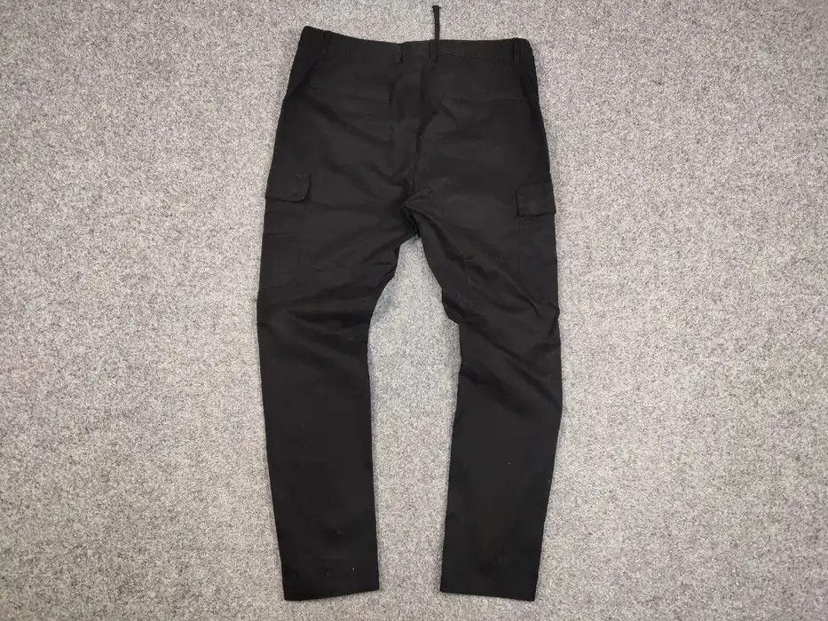 Japanese Brand Vintage 90's Cargo Pants Travis Scott Japan Black Hype Size US 36 / EU 52 - 6 Thumbnail