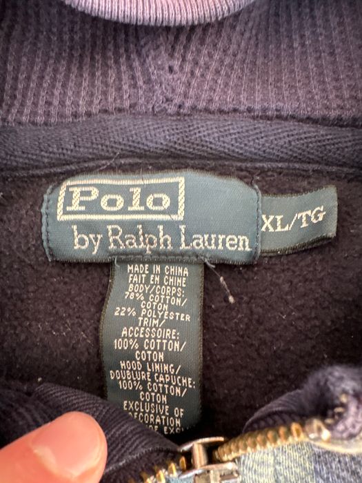 Polo Ralph Lauren Vintage Polo Ralph Lauren Green Plaid Zip Up Hoodie ...