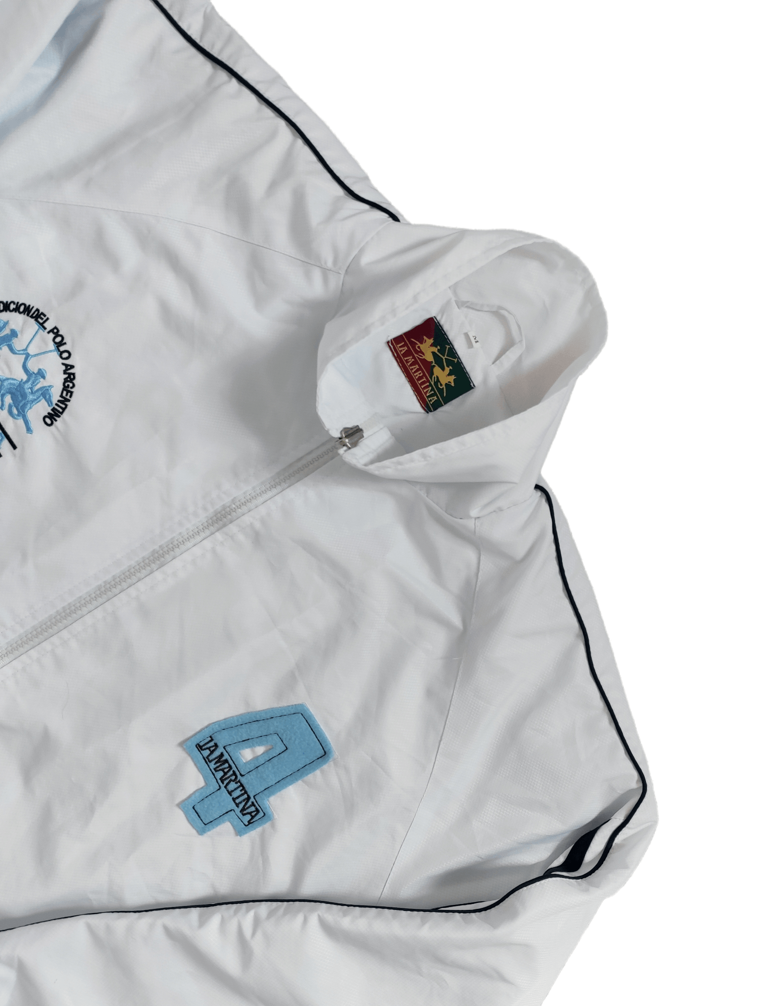 La Martina La Martina white full zip sweatshirt, size M Size US M / EU 48-50 / 2 - 2 Thumbnail