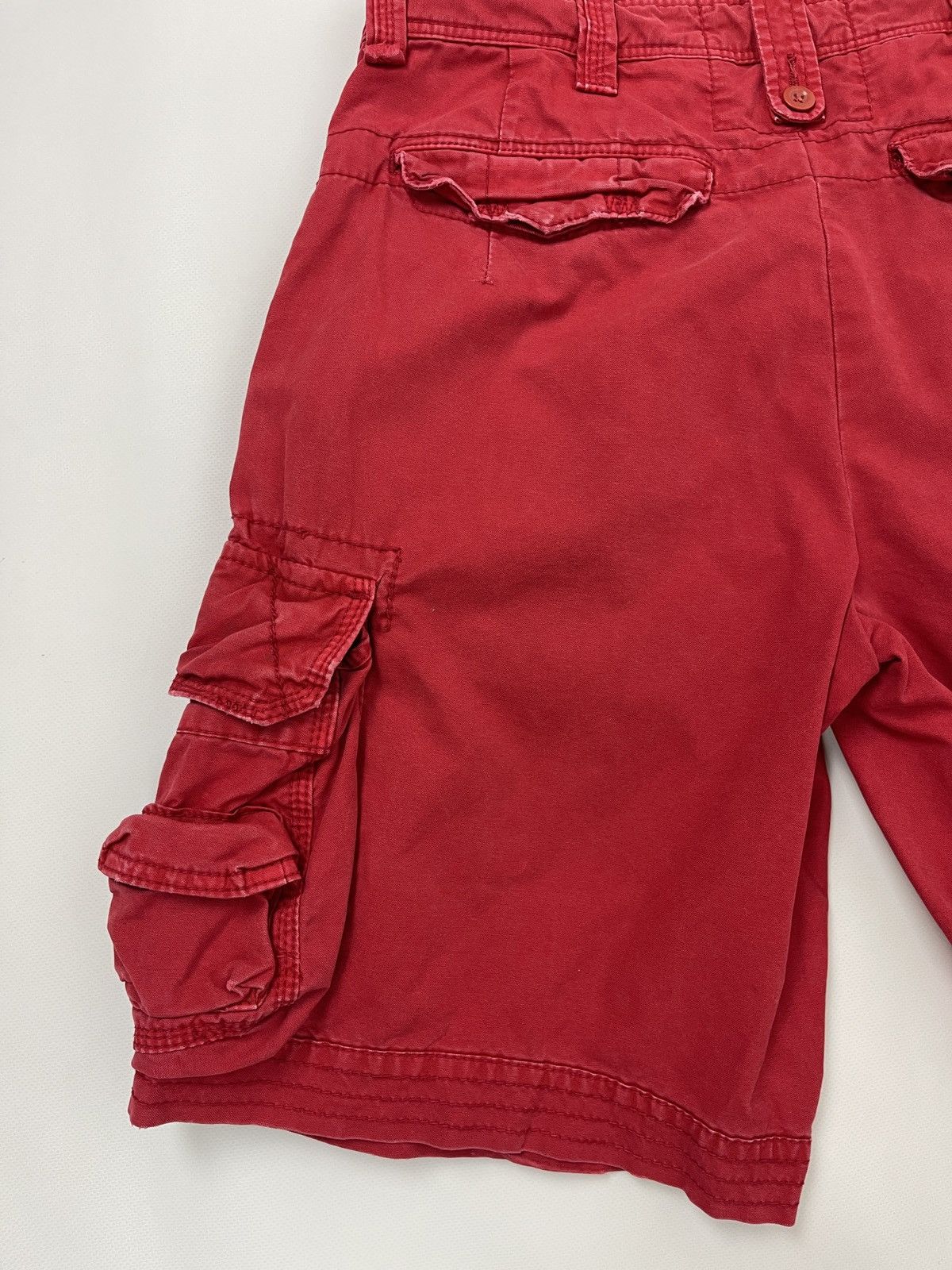 Polo Ralph Lauren Polo Ralph Lauren vintage Red utility cargo shorts Size US 32 / EU 48 - 14 Thumbnail