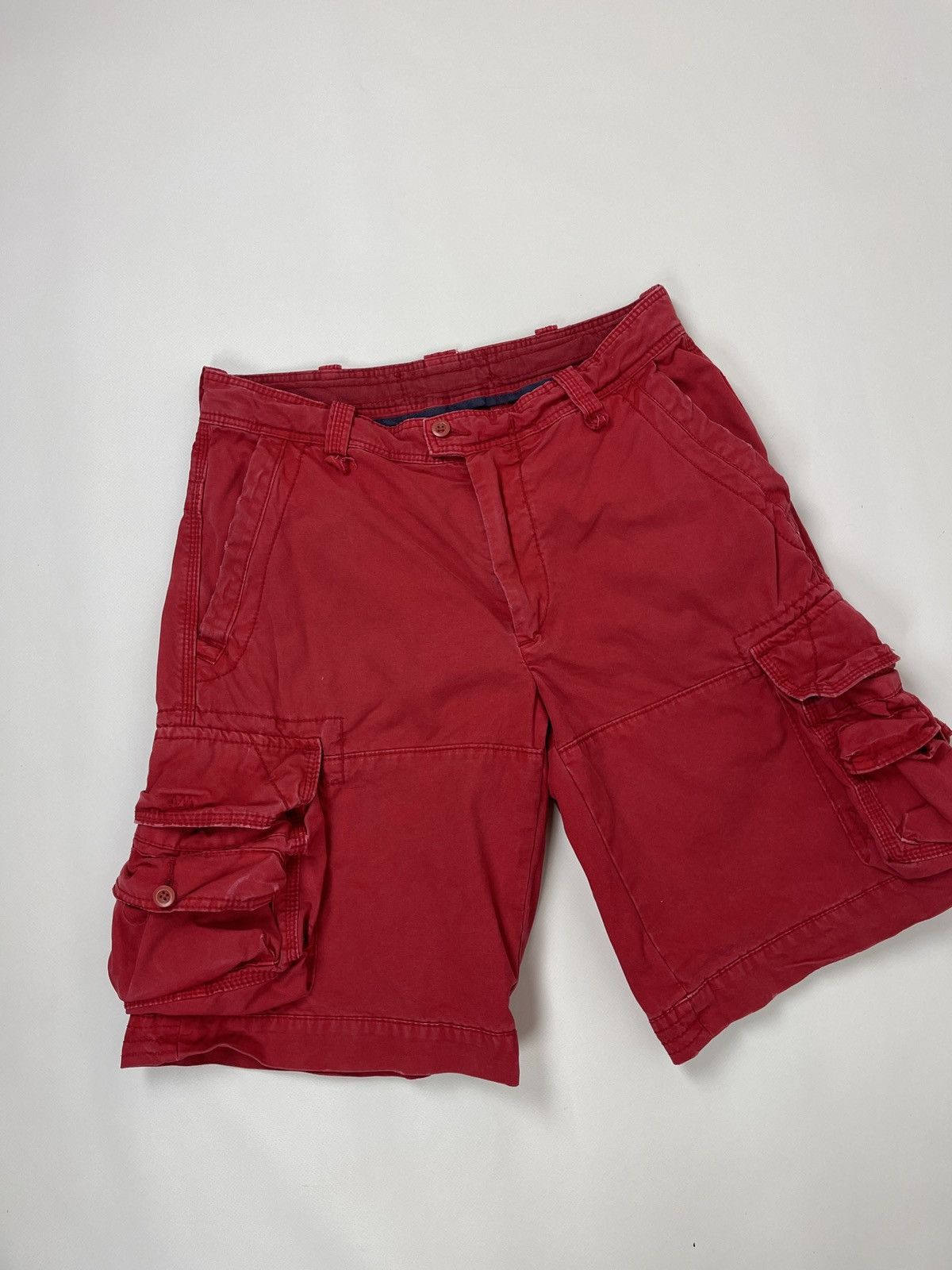 Polo Ralph Lauren Polo Ralph Lauren vintage Red utility cargo shorts Size US 32 / EU 48 - 3 Thumbnail