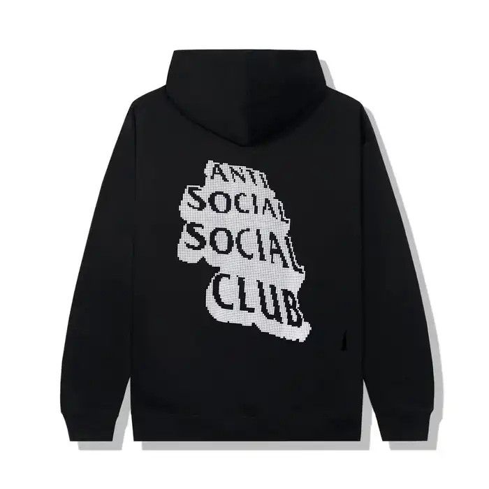 Anti social social club 1.5 black hoodie