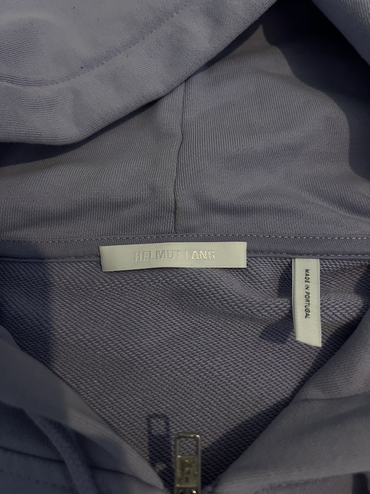 Helmut Lang Helmut Lang Zip Hoodie 3D Lavender XXL Size US XXL / EU 58 / 5 - 2 Thumbnail