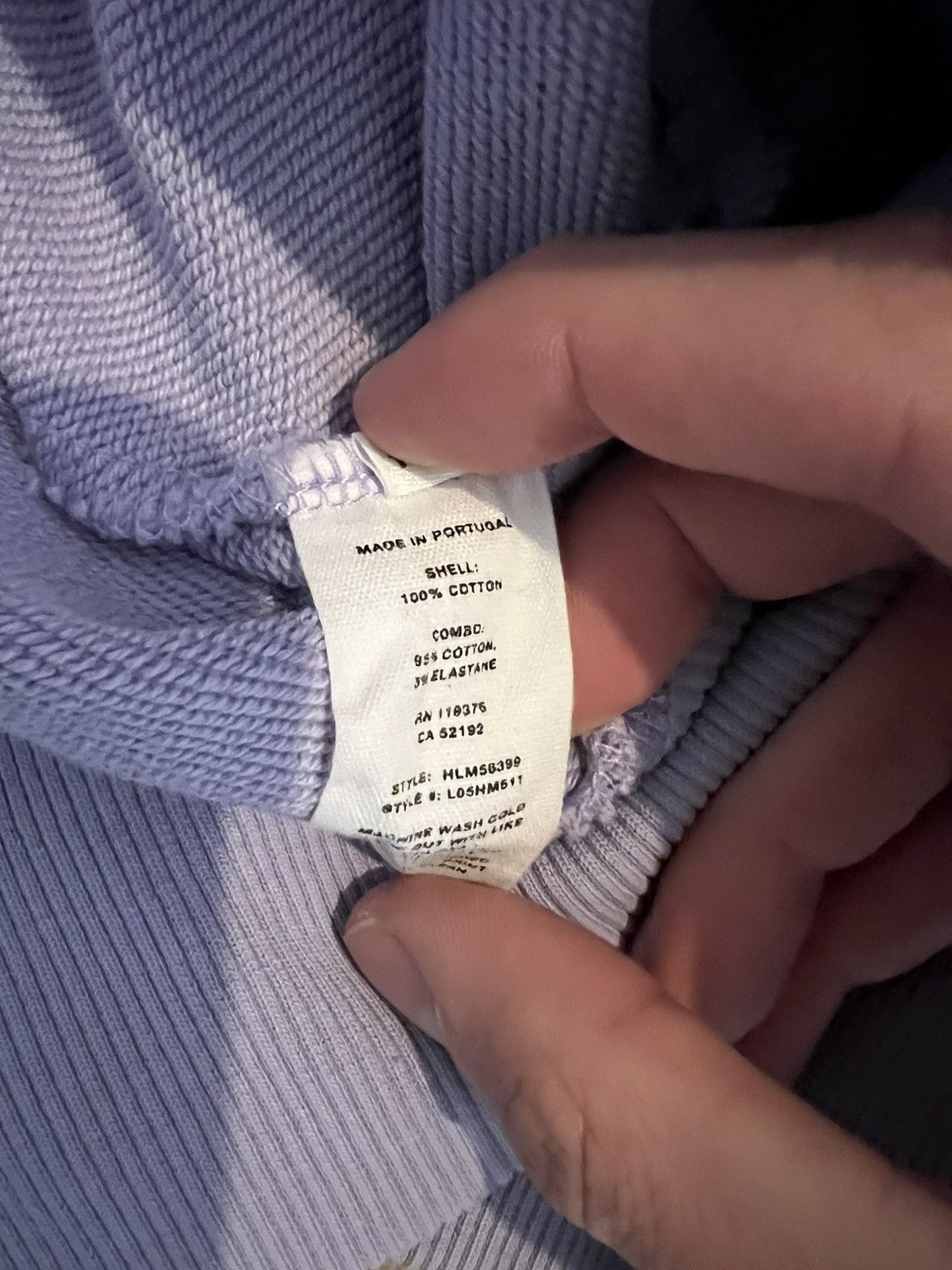Helmut Lang Helmut Lang Zip Hoodie 3D Lavender XXL Size US XXL / EU 58 / 5 - 5 Thumbnail