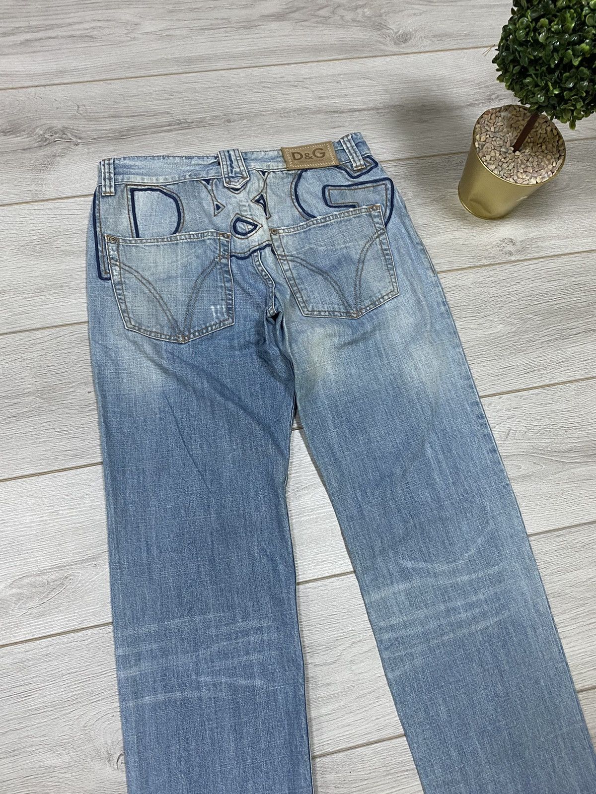 Dolce & Gabbana × Vintage Dolce & Gabbana vintage big logo jeans