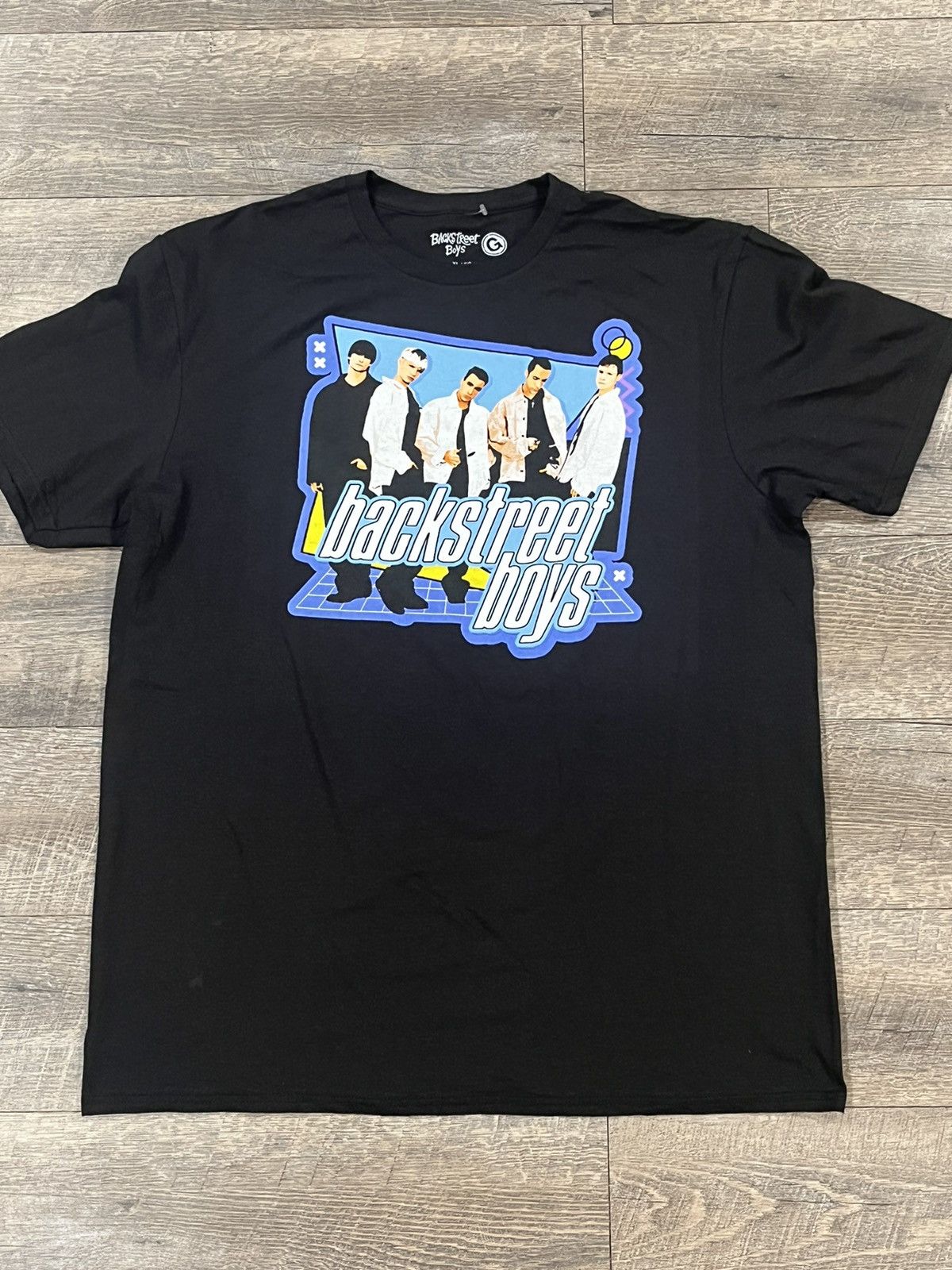 Band Tees × Vintage Vintage Backstreet Boys Black Tee Shirt Size XL Size US XL / EU 56 / 4 - 1 Thumbnail