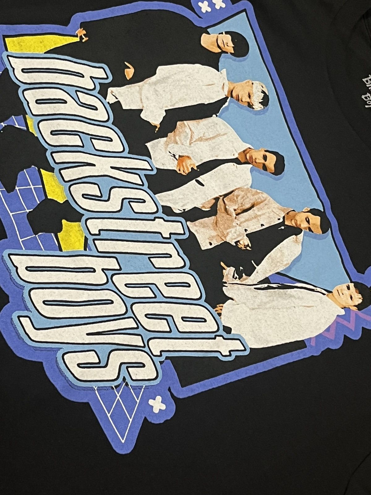 Band Tees × Vintage Vintage Backstreet Boys Black Tee Shirt Size XL Size US XL / EU 56 / 4 - 3 Thumbnail