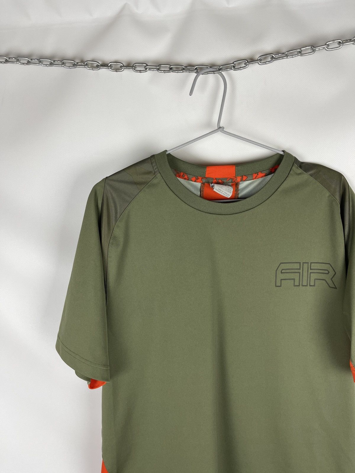 Nike Nike Air vintage y2k swoosh embroidered logo khaki synthetic Size US XL / EU 56 / 4 - 4 Thumbnail