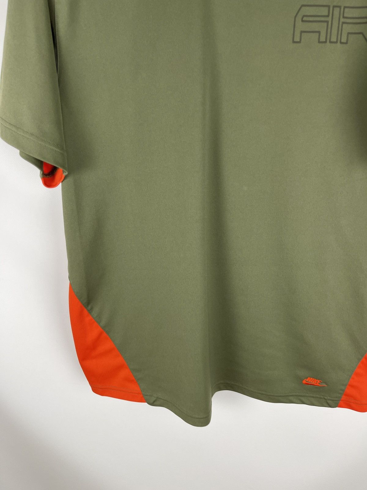 Nike Nike Air vintage y2k swoosh embroidered logo khaki synthetic Size US XL / EU 56 / 4 - 7 Thumbnail