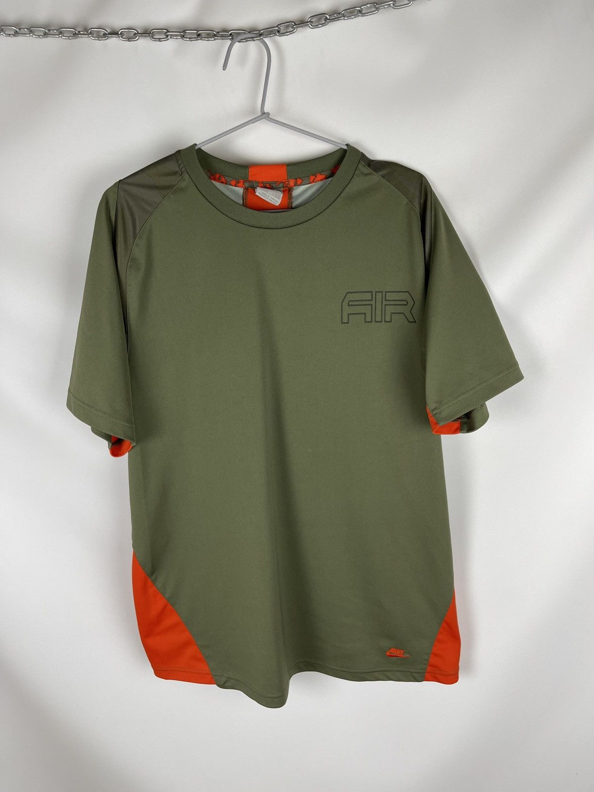 Nike Nike Air vintage y2k swoosh embroidered logo khaki synthetic Size US XL / EU 56 / 4 - 2 Thumbnail