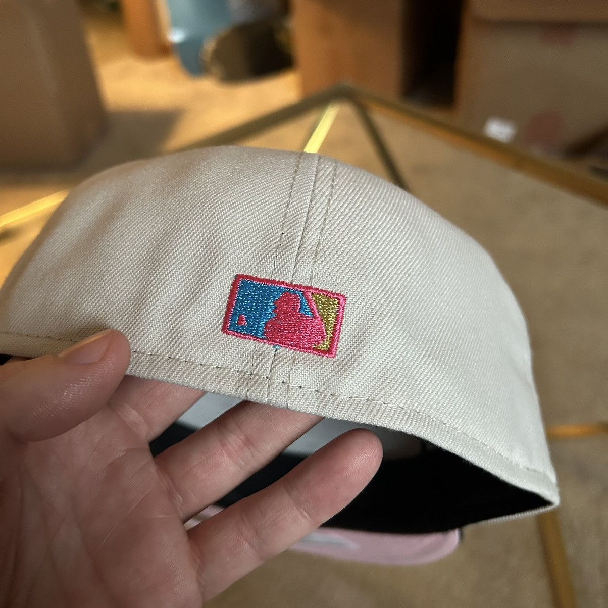 New Era 7 1/4 UNiFORM SPORTS LAS VEGAS LA DODGERS GREY BLACK PiNK Size ONE SIZE - 5 Thumbnail