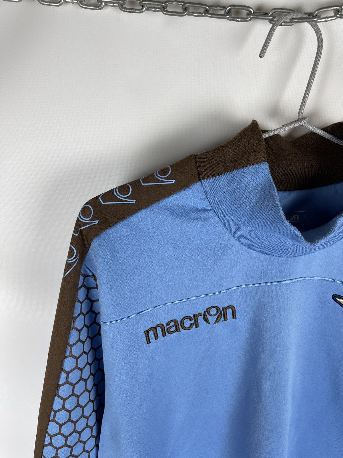 Macron Macron vintage Lazio SS training long sleeve warm jersey Size US M / EU 48-50 / 2 - 7 Thumbnail
