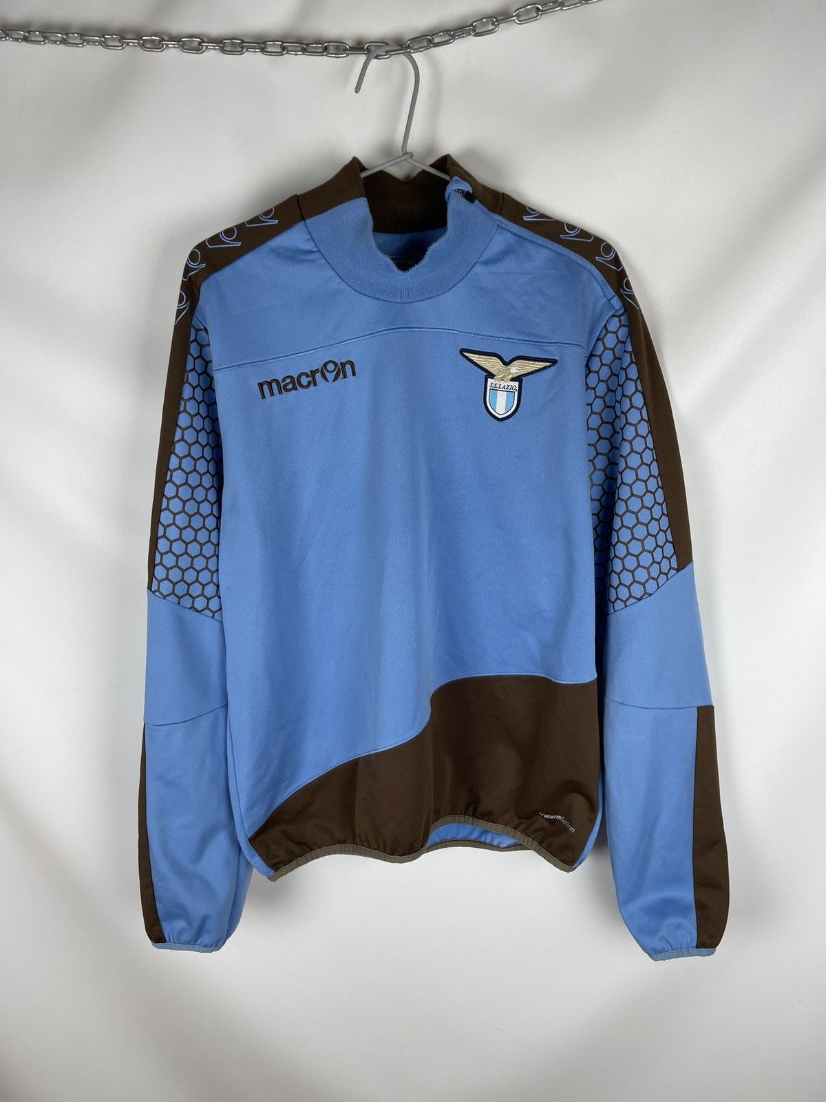 macron ラツィオ ジャケット XL ネイビー Lazio Soccer Macron Lazio