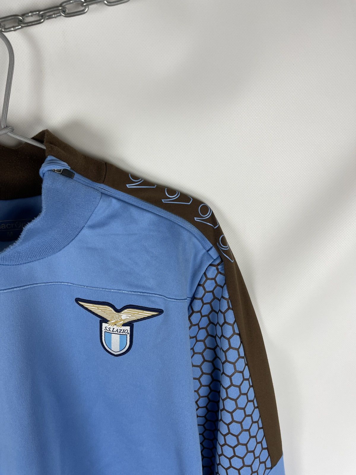 Macron Macron vintage Lazio SS training long sleeve warm jersey Size US M / EU 48-50 / 2 - 6 Thumbnail