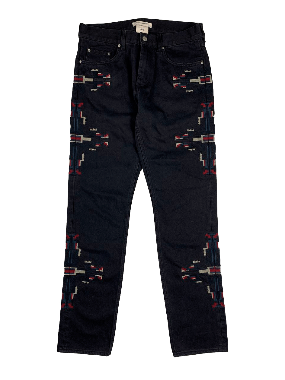 Isabel Marant x H&M Embroidery Denim Jeans