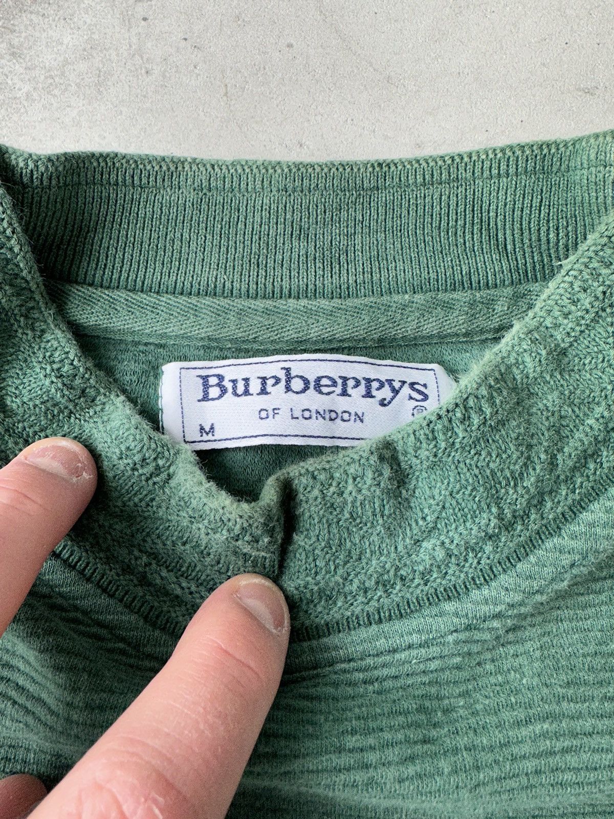 Burberry × Vintage Burrberys Sailing Crewneck Boxy Size US M / EU 48-50 / 2 - 4 Thumbnail