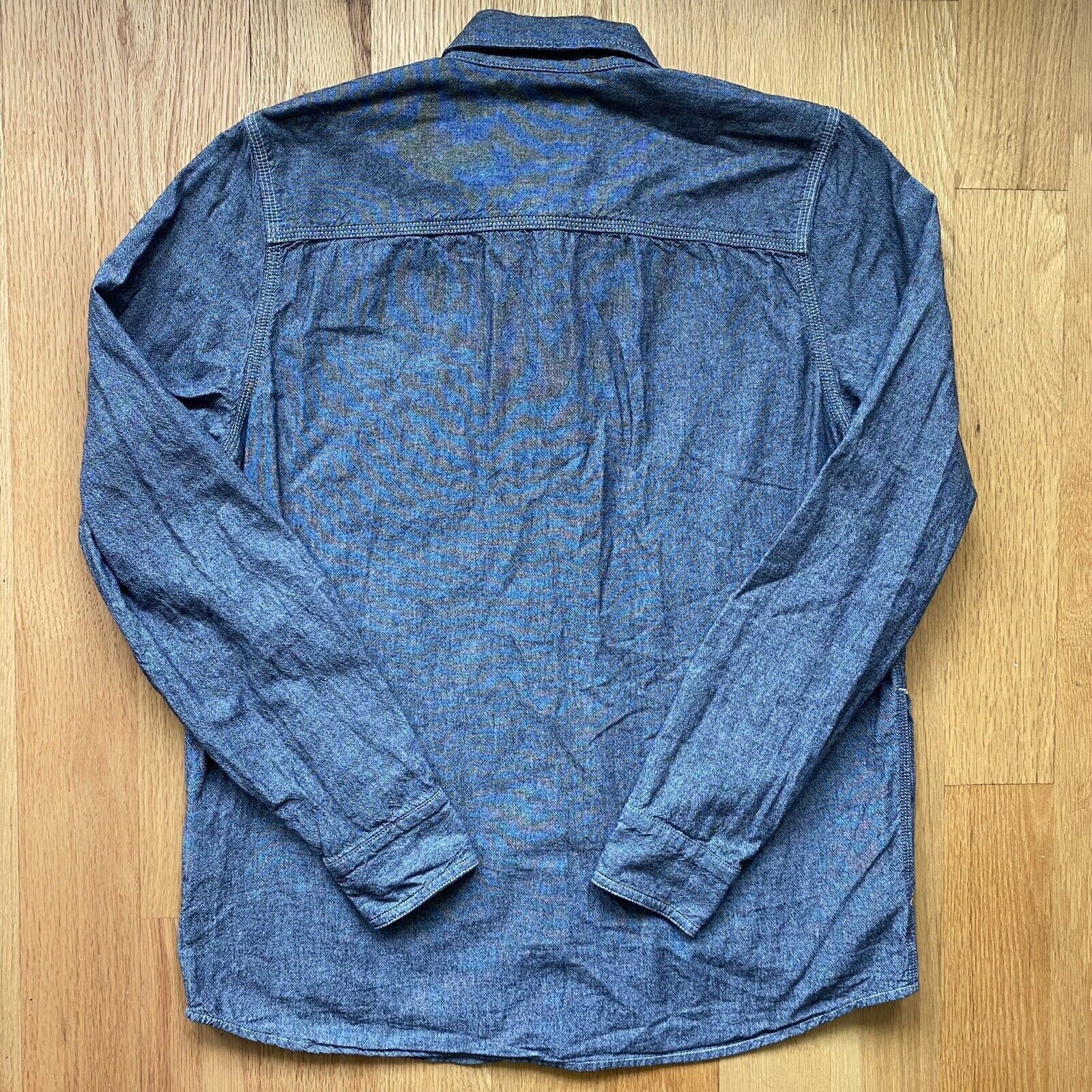 Carhartt Wip Regular Medium Alex Long Sleeve Chambray Work Shirt Size US M / EU 48-50 / 2 - 3 Thumbnail