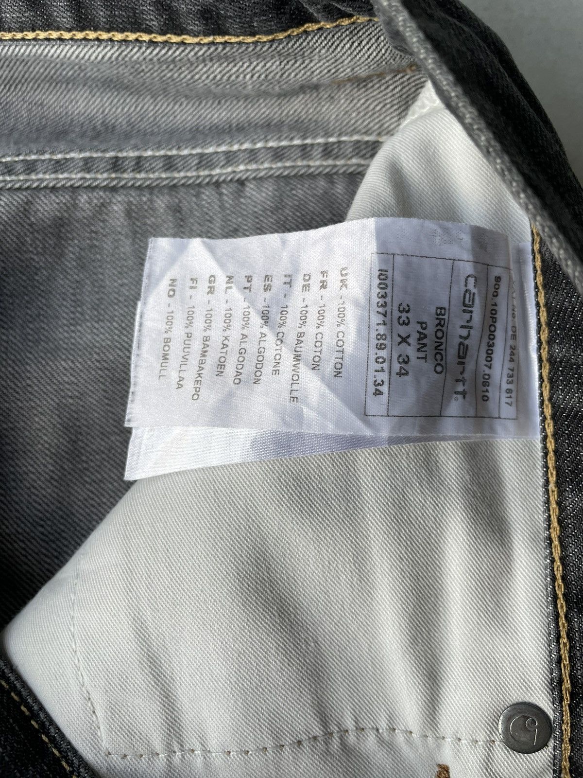 Carhartt × Carhartt Wip × Vintage Carhartt Bronco Pants Size US 33 - 6 Thumbnail