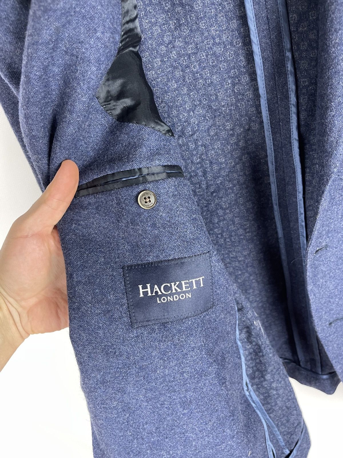 Hackett Hackett London 3 button unlined wool blazer sport coat Size 40R - 9 Thumbnail