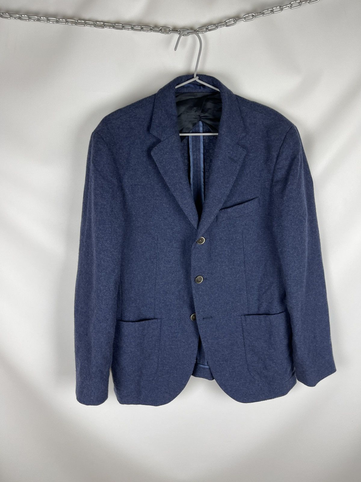 Hackett Hackett London 3 button unlined wool blazer sport coat Size 40R - 3 Thumbnail
