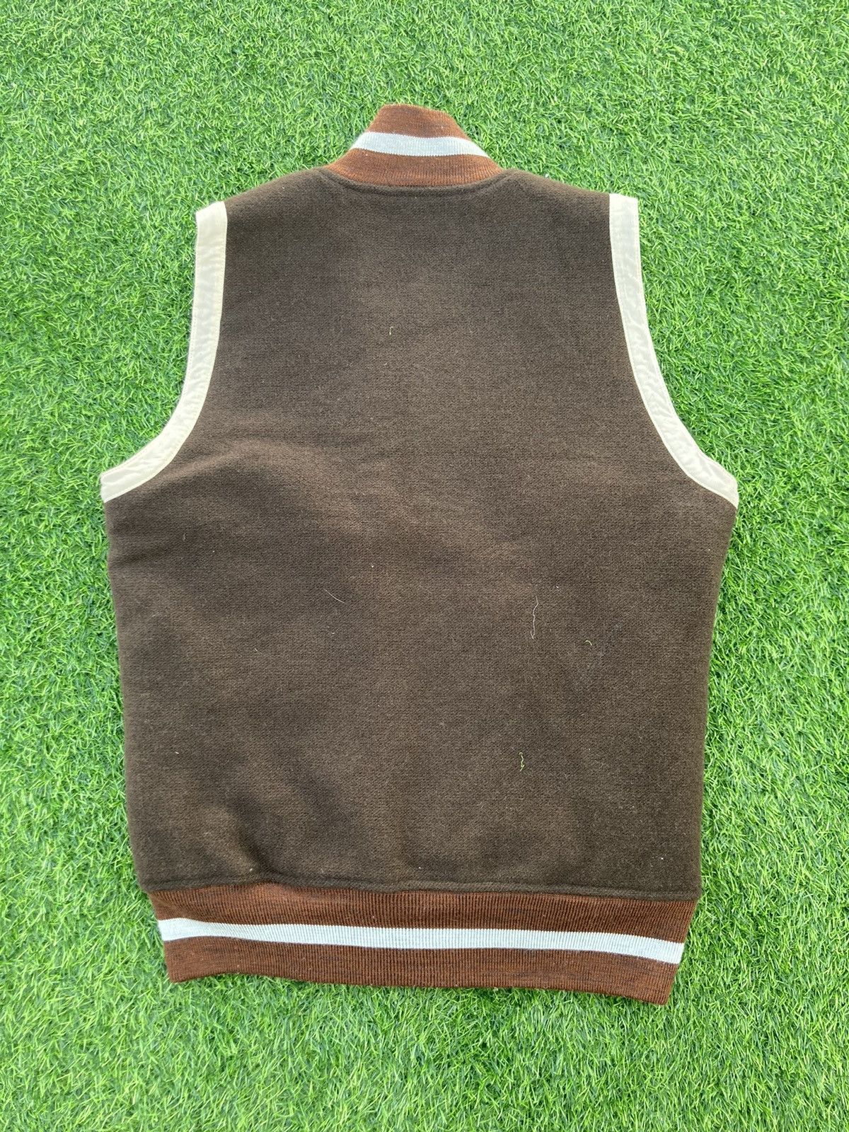 ABAHOUSE ABAHOUSE WOOL SLEEVELESS JACKET Size US M / EU 48-50 / 2 - 3 Thumbnail