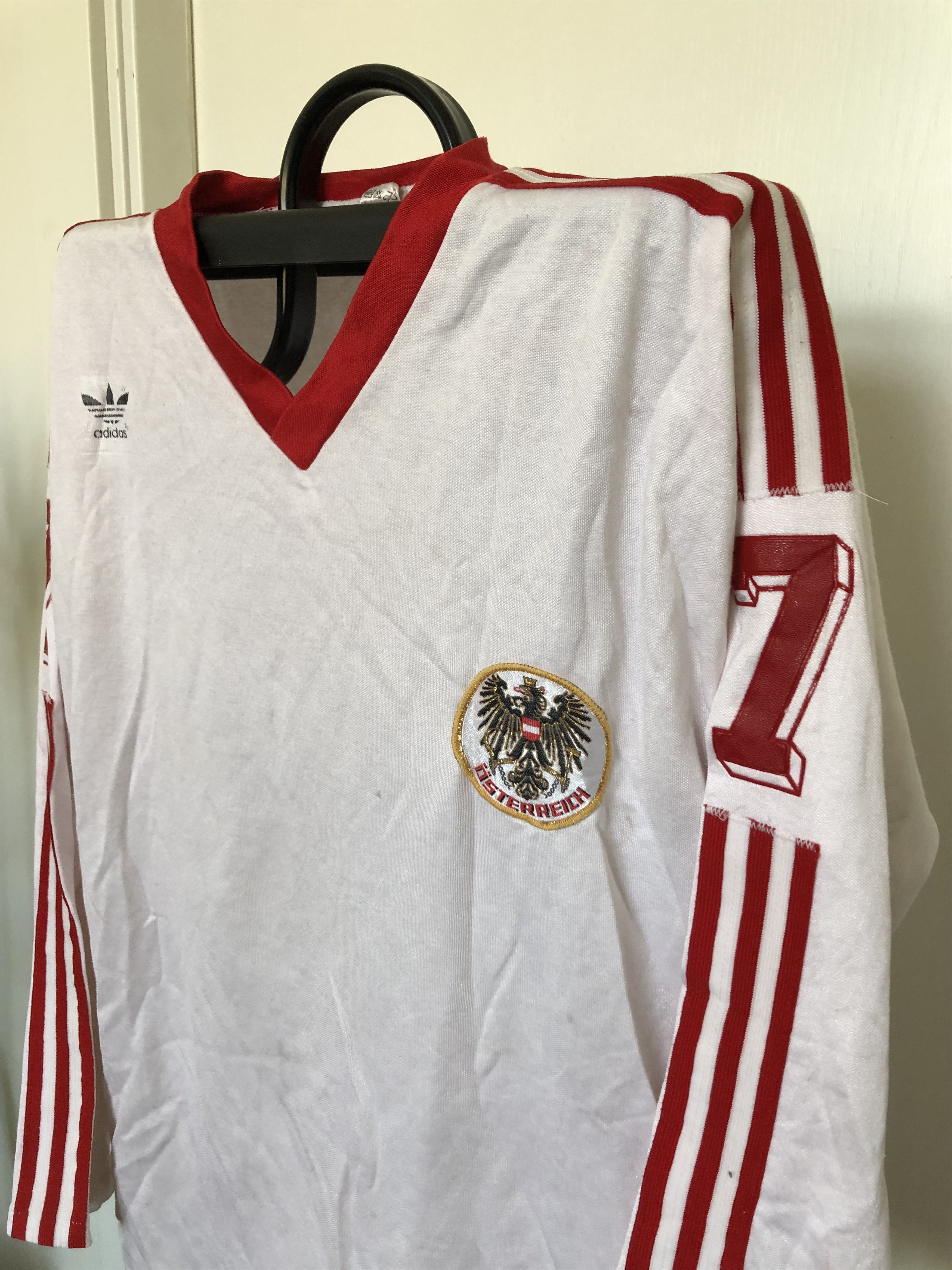 Adidas Austria Adidas Vintage Football jersey 1978 Size US L / EU 52-54 / 3 - 2 Thumbnail