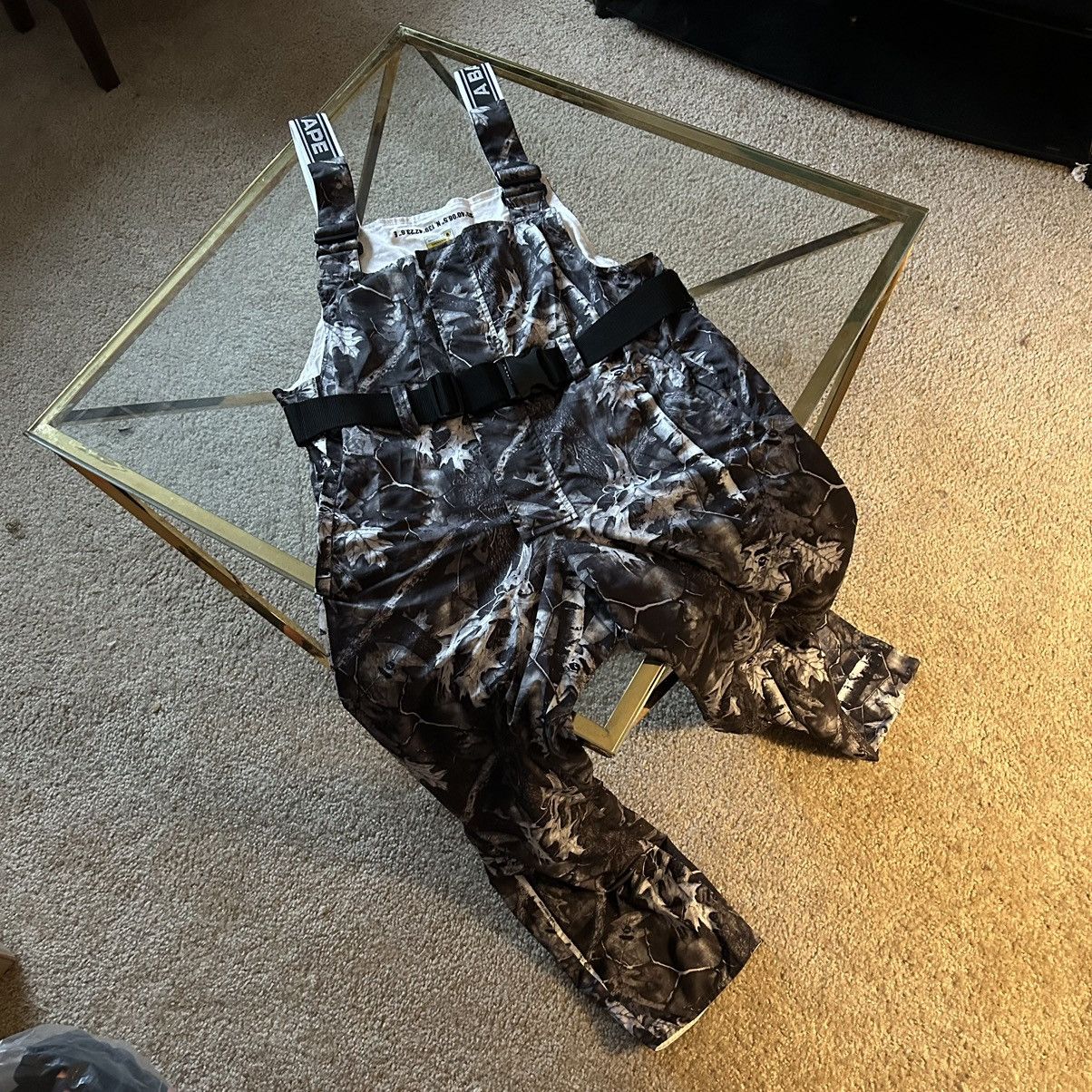 Bape SPRiNG SUMMER 2019 forest camo nylon adjustable overalls Size US 32 / EU 48 - 7 Thumbnail