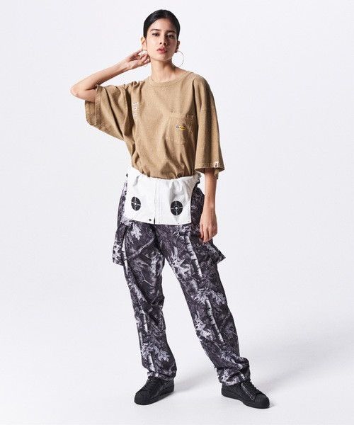 Bape SPRiNG SUMMER 2019 forest camo nylon adjustable overalls Size US 32 / EU 48 - 4 Thumbnail