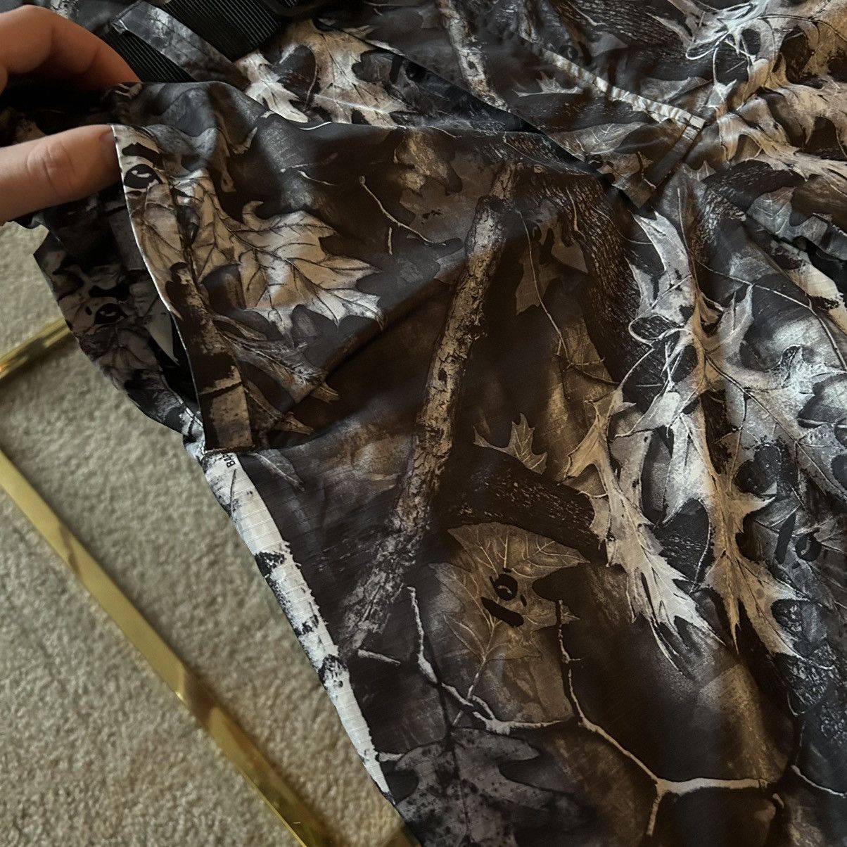 Bape SPRiNG SUMMER 2019 forest camo nylon adjustable overalls Size US 32 / EU 48 - 11 Thumbnail