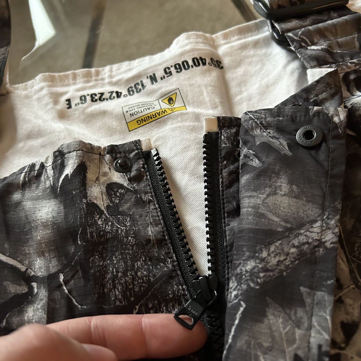 Bape SPRiNG SUMMER 2019 forest camo nylon adjustable overalls Size US 32 / EU 48 - 9 Thumbnail