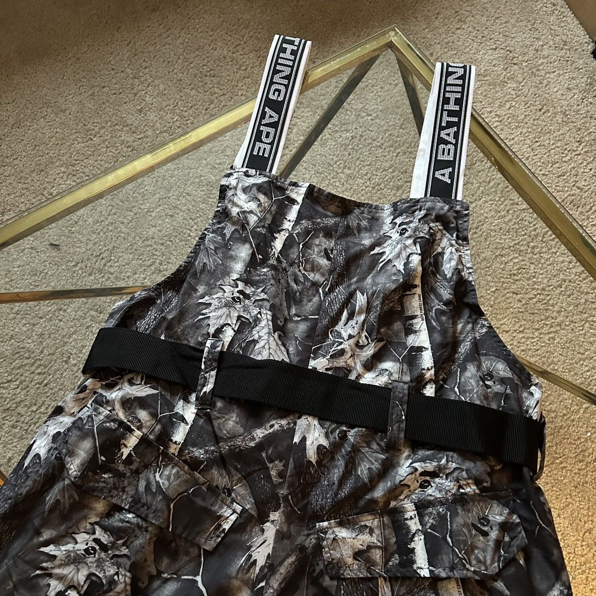 Bape SPRiNG SUMMER 2019 forest camo nylon adjustable overalls Size US 32 / EU 48 - 16 Thumbnail