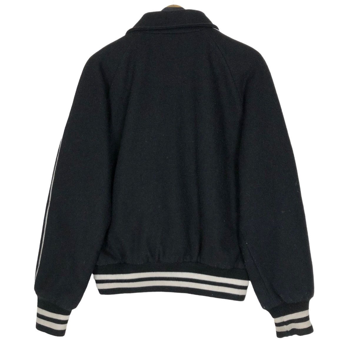 New York Yankees Vintage 80s MLB New York Yankees NY Wool Varsity Jacket Size US L / EU 52-54 / 3 - 11 Thumbnail