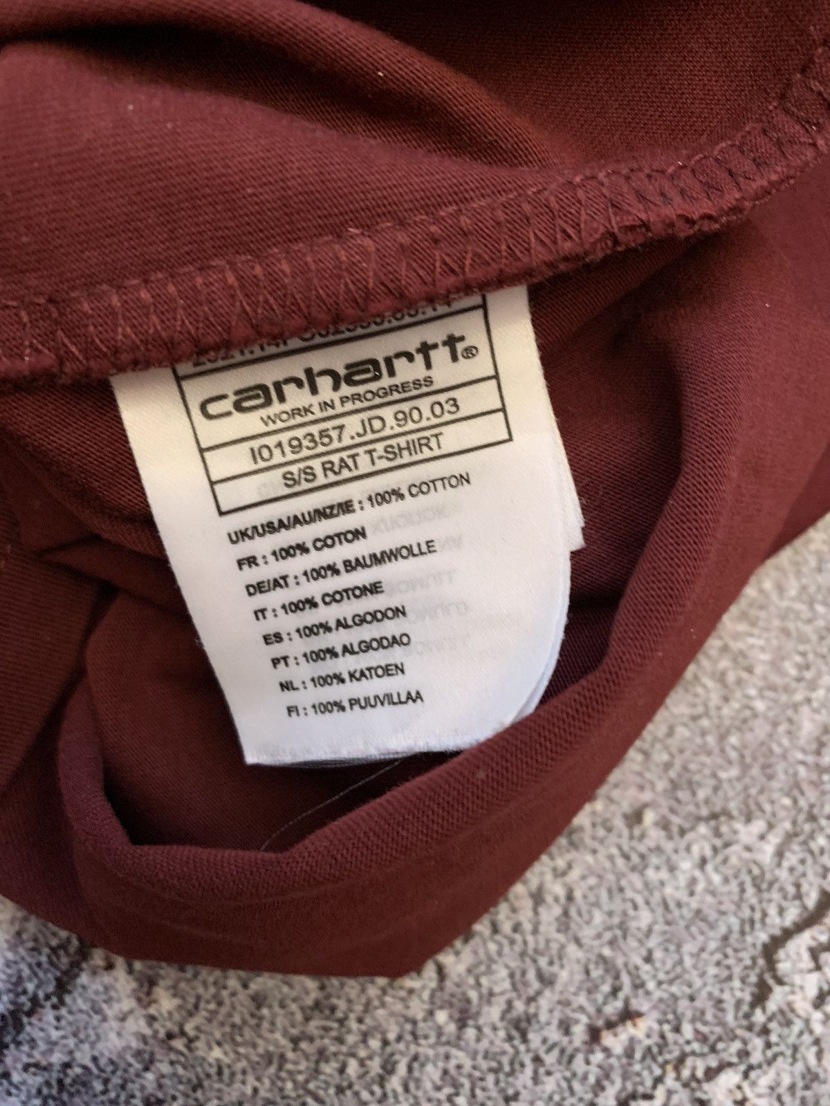 Carhartt × Carhartt Wip Carhartt WIP S vintage tee T-shirt rat 🐀 big mouse 🐭 Size US S / EU 44-46 / 1 - 10 Thumbnail