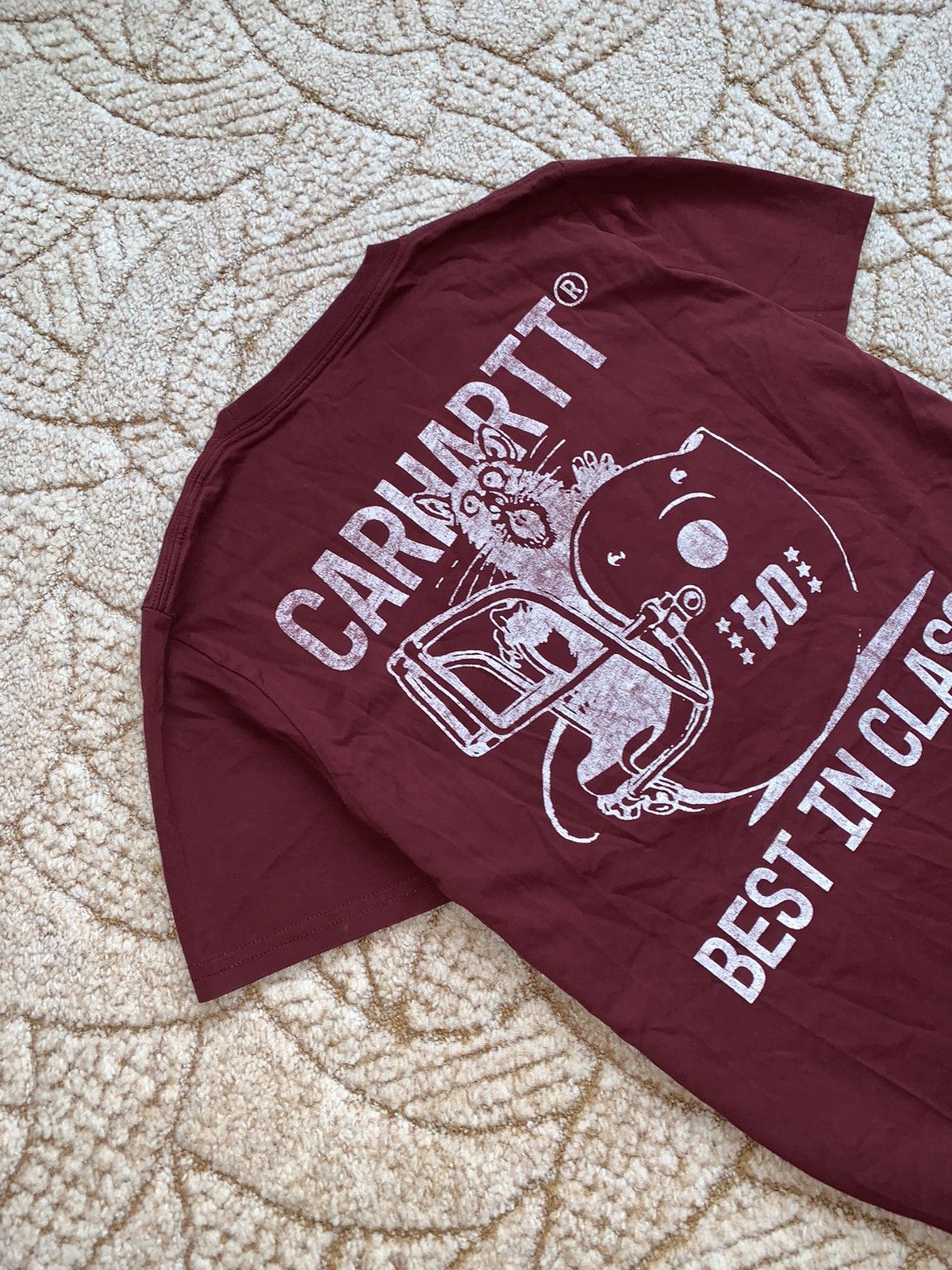 Carhartt × Carhartt Wip Carhartt WIP S vintage tee T-shirt rat 🐀 big mouse 🐭 Size US S / EU 44-46 / 1 - 12 Thumbnail