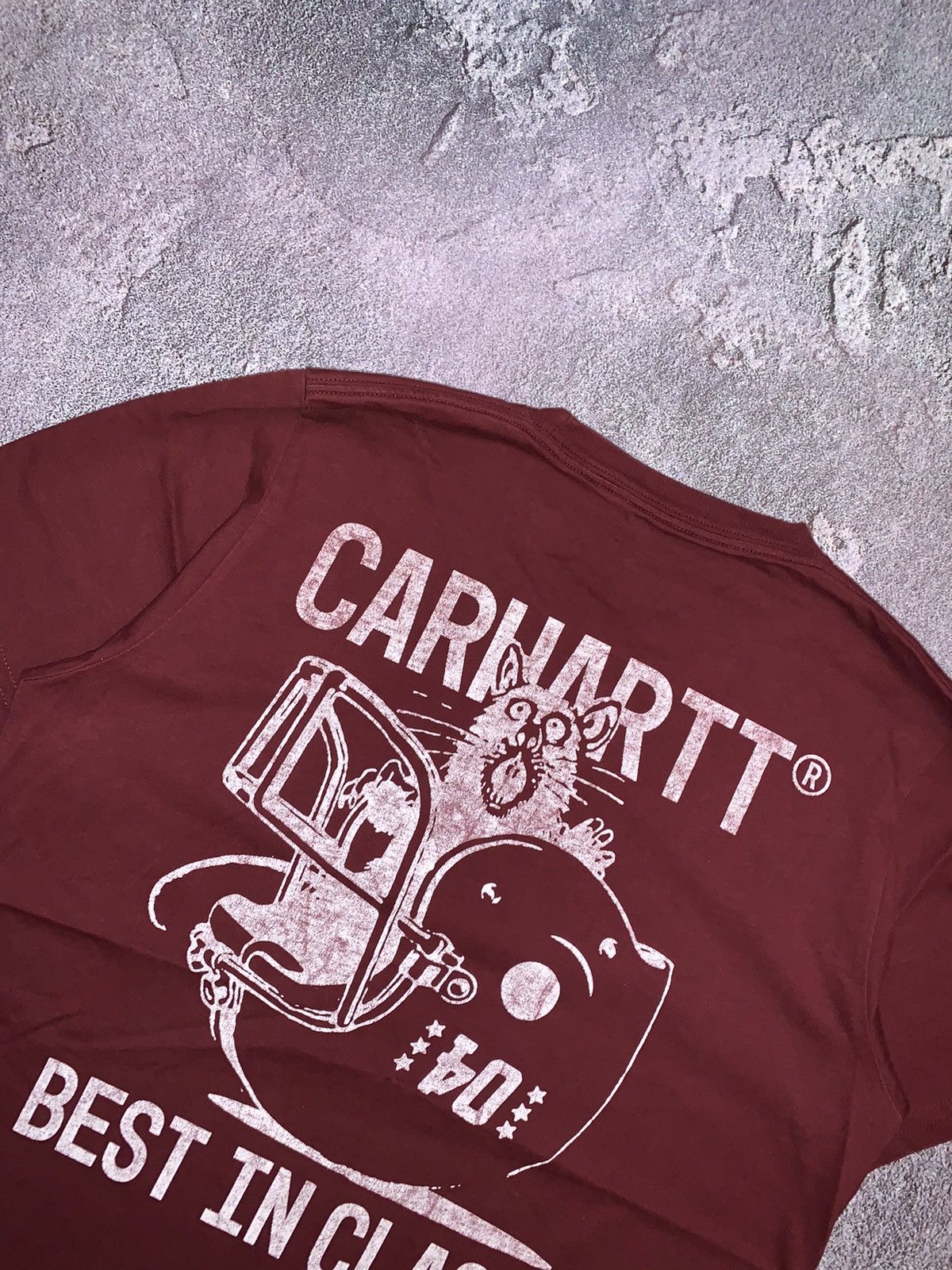 Carhartt × Carhartt Wip Carhartt WIP S vintage tee T-shirt rat 🐀 big mouse 🐭 Size US S / EU 44-46 / 1 - 5 Thumbnail