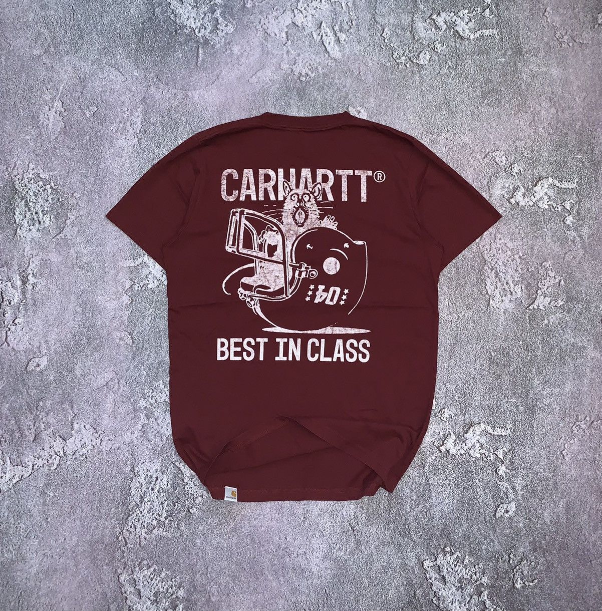 Carhartt × Carhartt Wip Carhartt WIP S vintage tee T-shirt rat 🐀 big mouse 🐭 Size US S / EU 44-46 / 1 - 1 Thumbnail