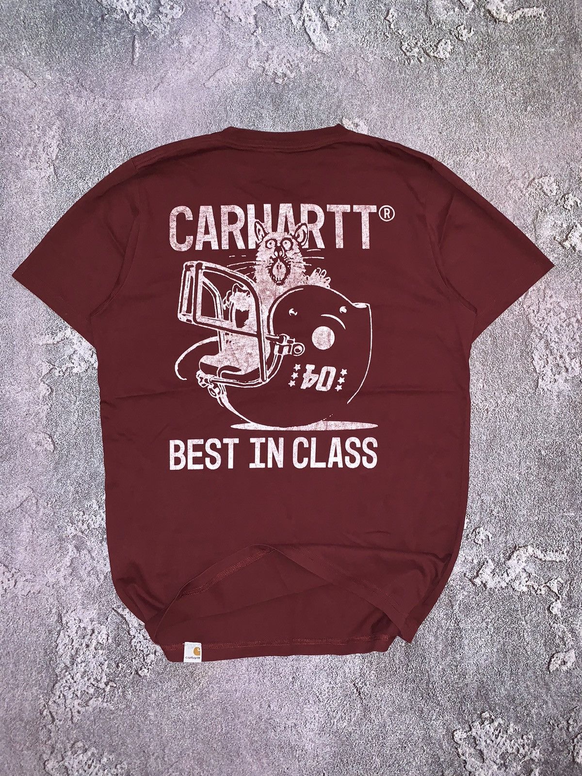 Carhartt × Carhartt Wip Carhartt WIP S vintage tee T-shirt rat 🐀 big mouse 🐭 Size US S / EU 44-46 / 1 - 2 Thumbnail